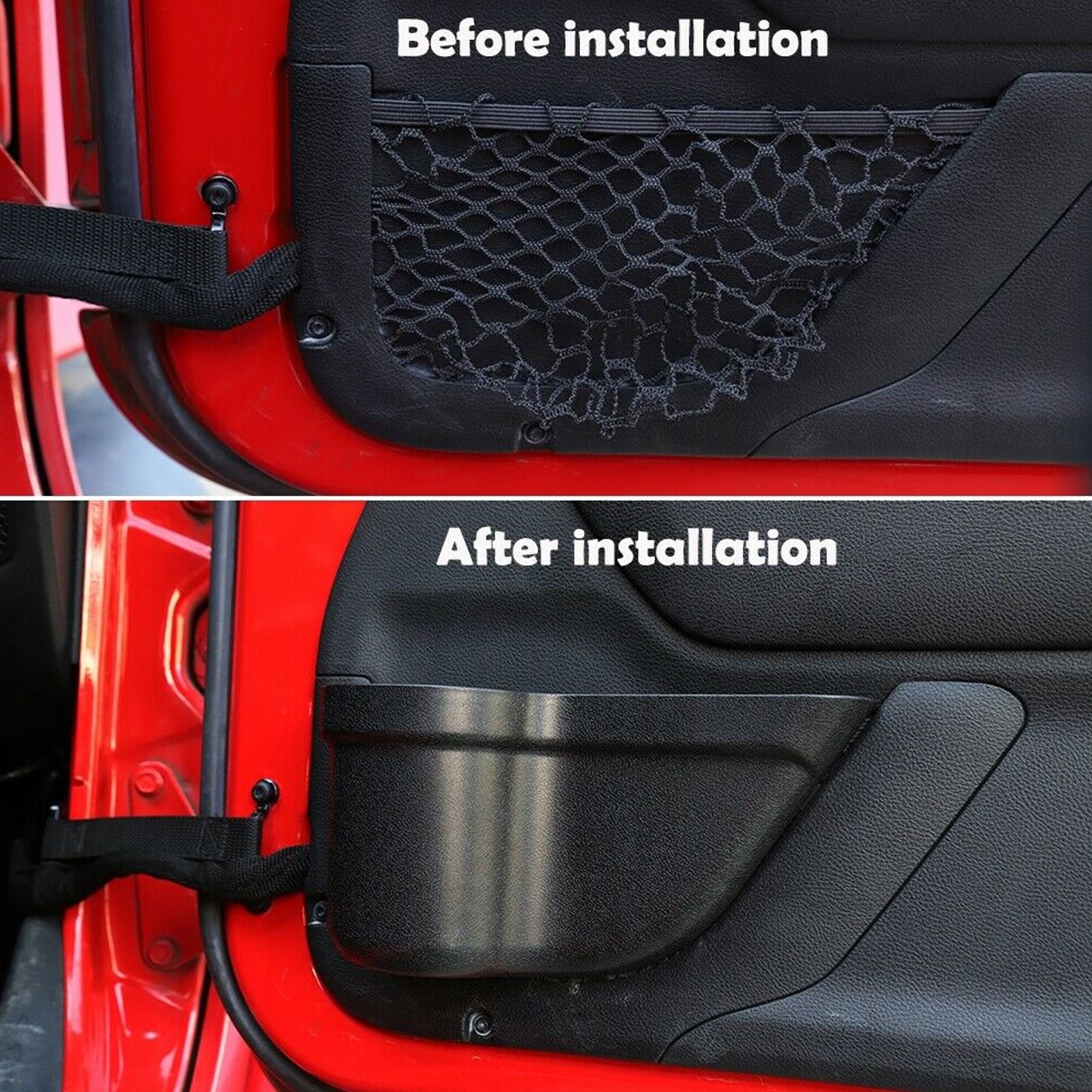 Organizator za shranjevanje v žepnih škatlah za mrežo sprednjih in zadnjih vrat za Wrangler JK 11-17 generic