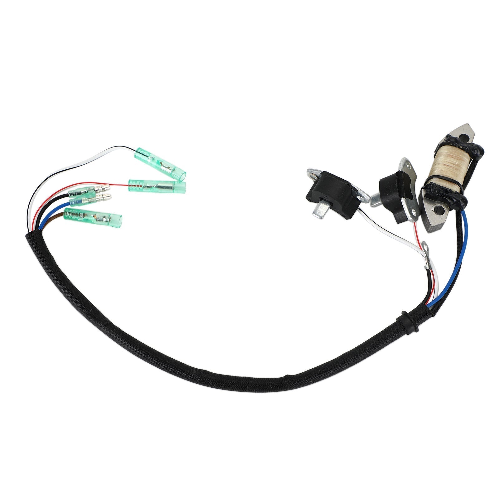 Cewka ładująca z PULSEREM dla YAMAHA C25 C30 25-30Hp 01-12 2T silnik zaburtowy 69P-85541-09 Generic