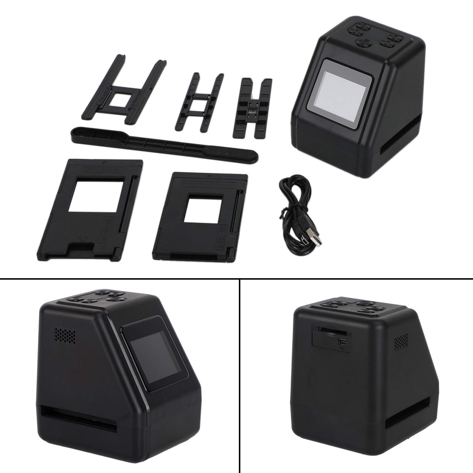 Scanner per pellicole da 22 MP 35 mm/135 110 126KPK Sistema touch a colori per diapositive e negativi