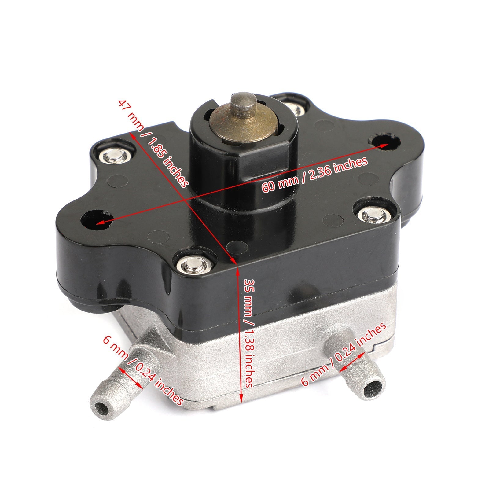 66M-24410-10-00 / 11-00 Pompe à carburant pour moteur hors-bord Yamaha 4 temps 9.9HP 15HP