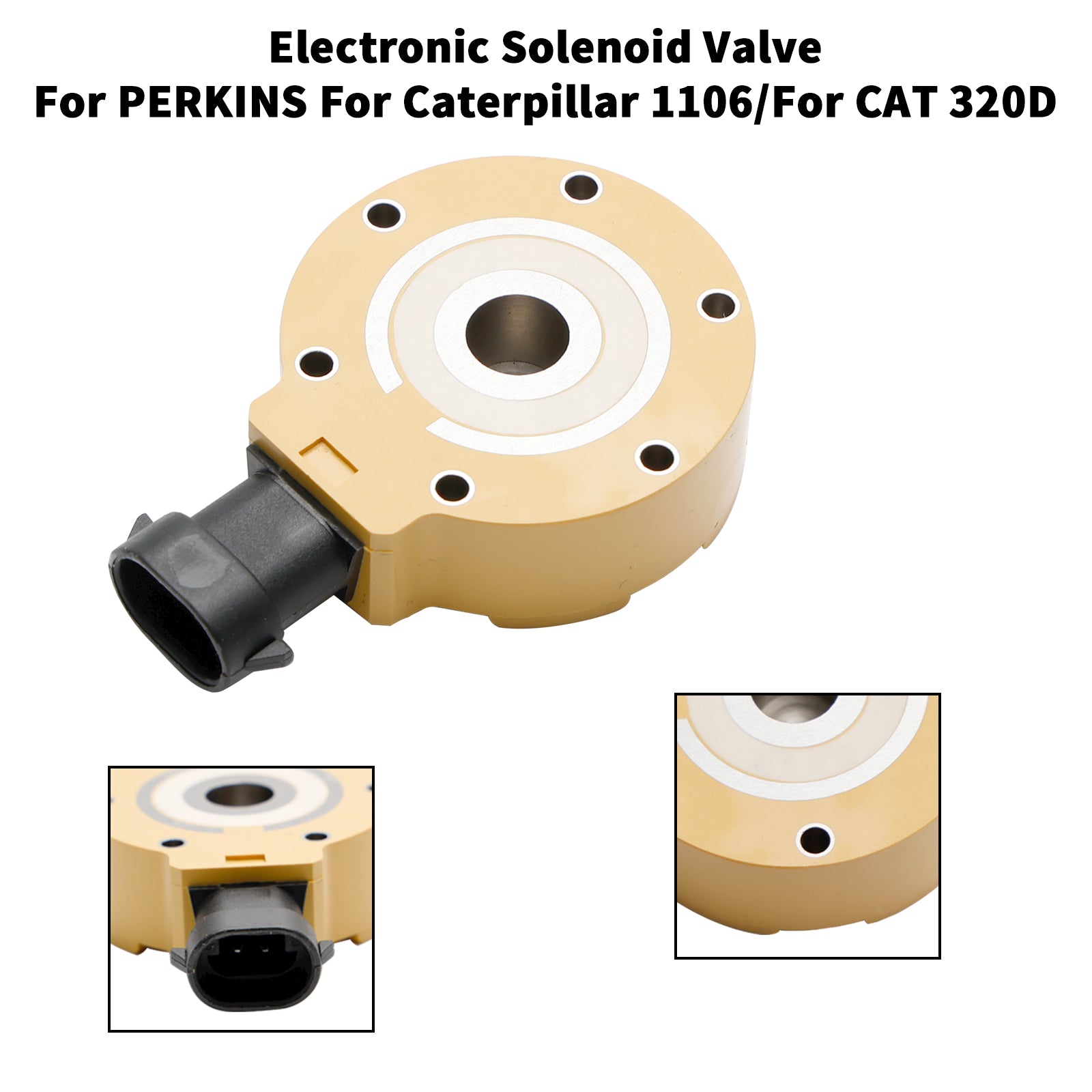 Elektronische brandstofpompmagneetklep 312-5620 Fit CAT 320D C6.6 C6 326-4635