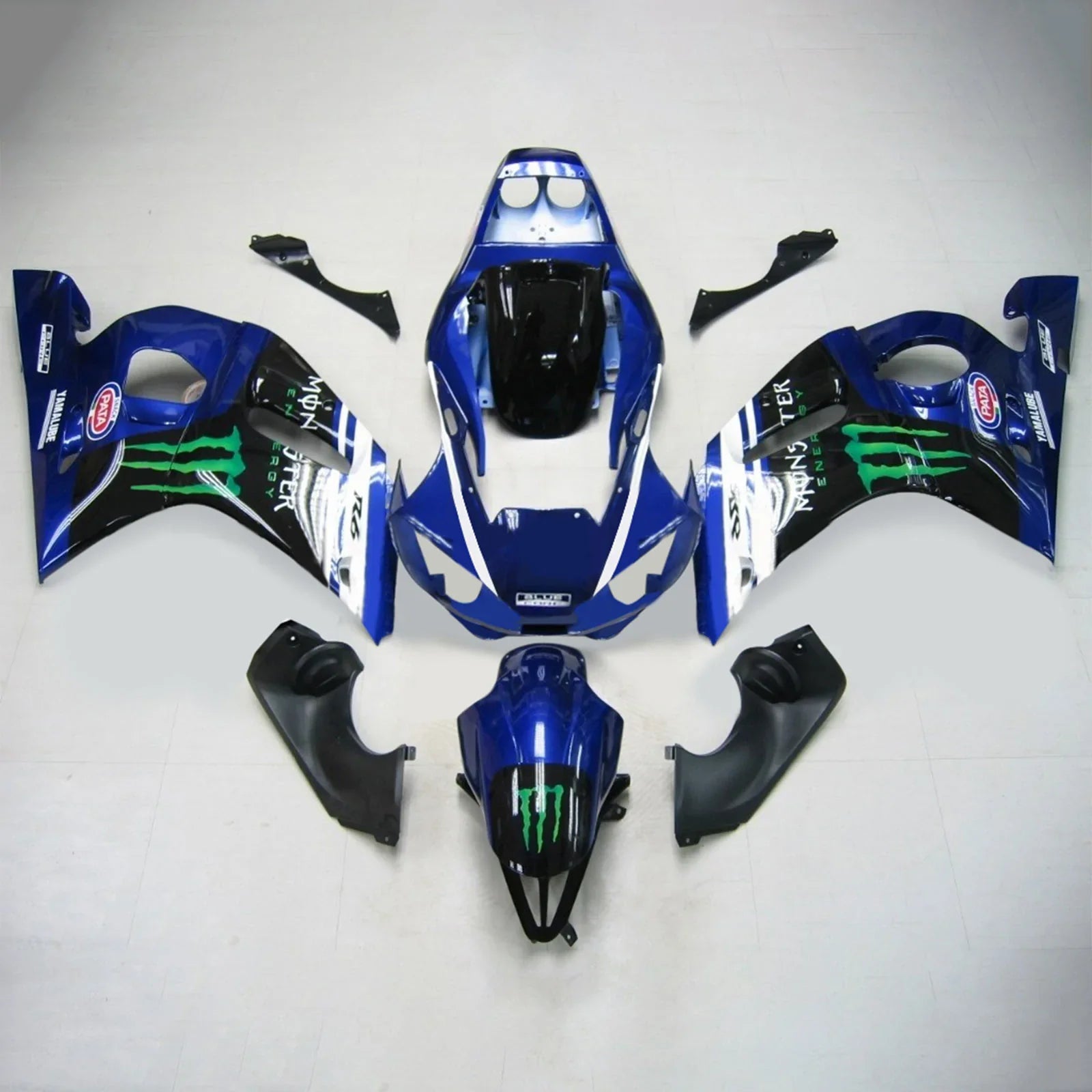 Kit de carenado Amotopart para Yamaha YZF 600 R6 1998-2002 Genérico