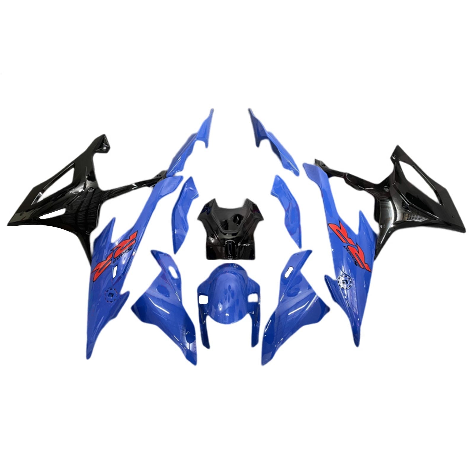 Amotopart BMW M1000RR S1000RR 2019-2022 Kuipset Carrosserie ABS Kunststof