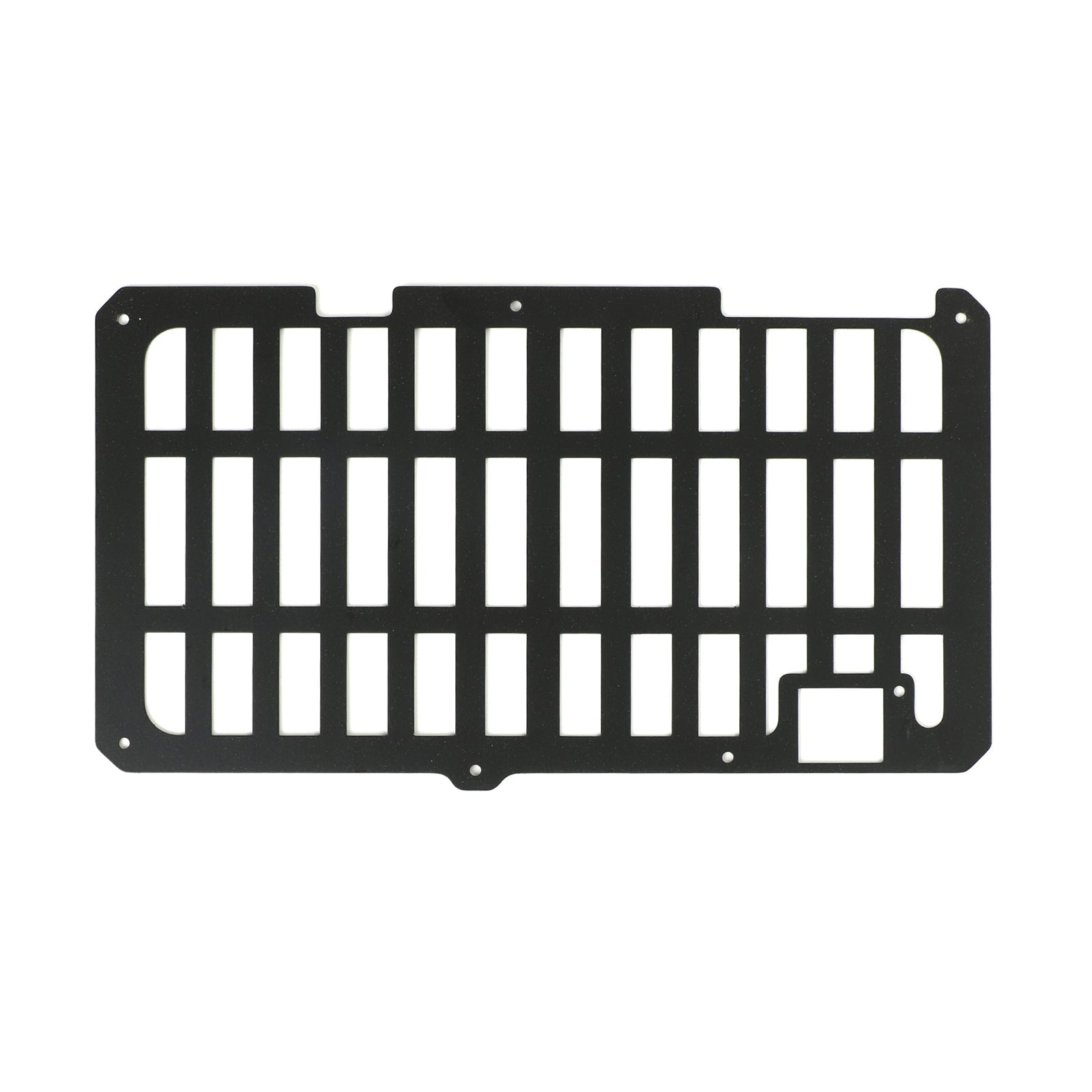 Osłona chłodnicy motocykla czarna dla Honda Crf300L 21-22 Generic