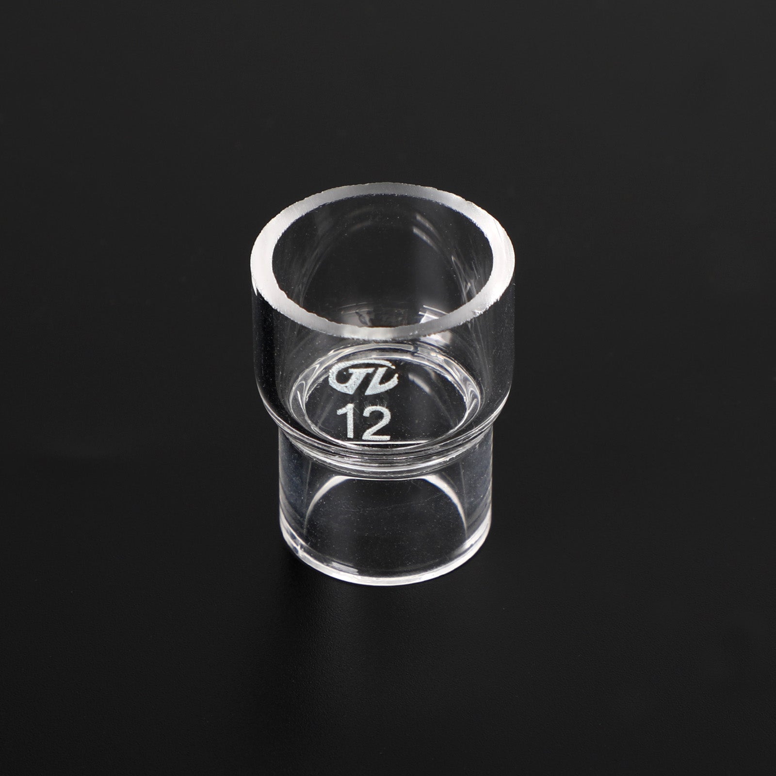 Kit tazza in vetro Pyrex con lente a gas tozza per torcia per saldatura TIG 7 pezzi per WP-9/20/25