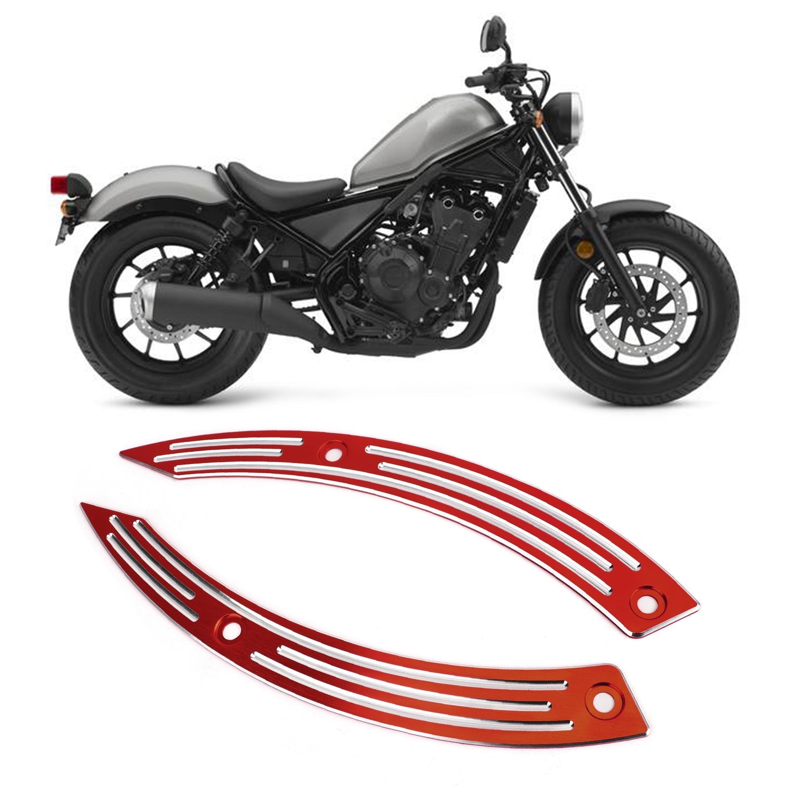 Placca di copertura di audacia posteriore della moto Honda Honda 2017-2019 Rebel CMX500 CMX300