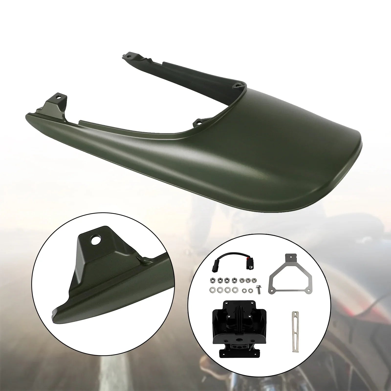 Kawasaki Z900RS 2018-2022 Ogon Fairing + Obsługa tablicy rejestracyjnej