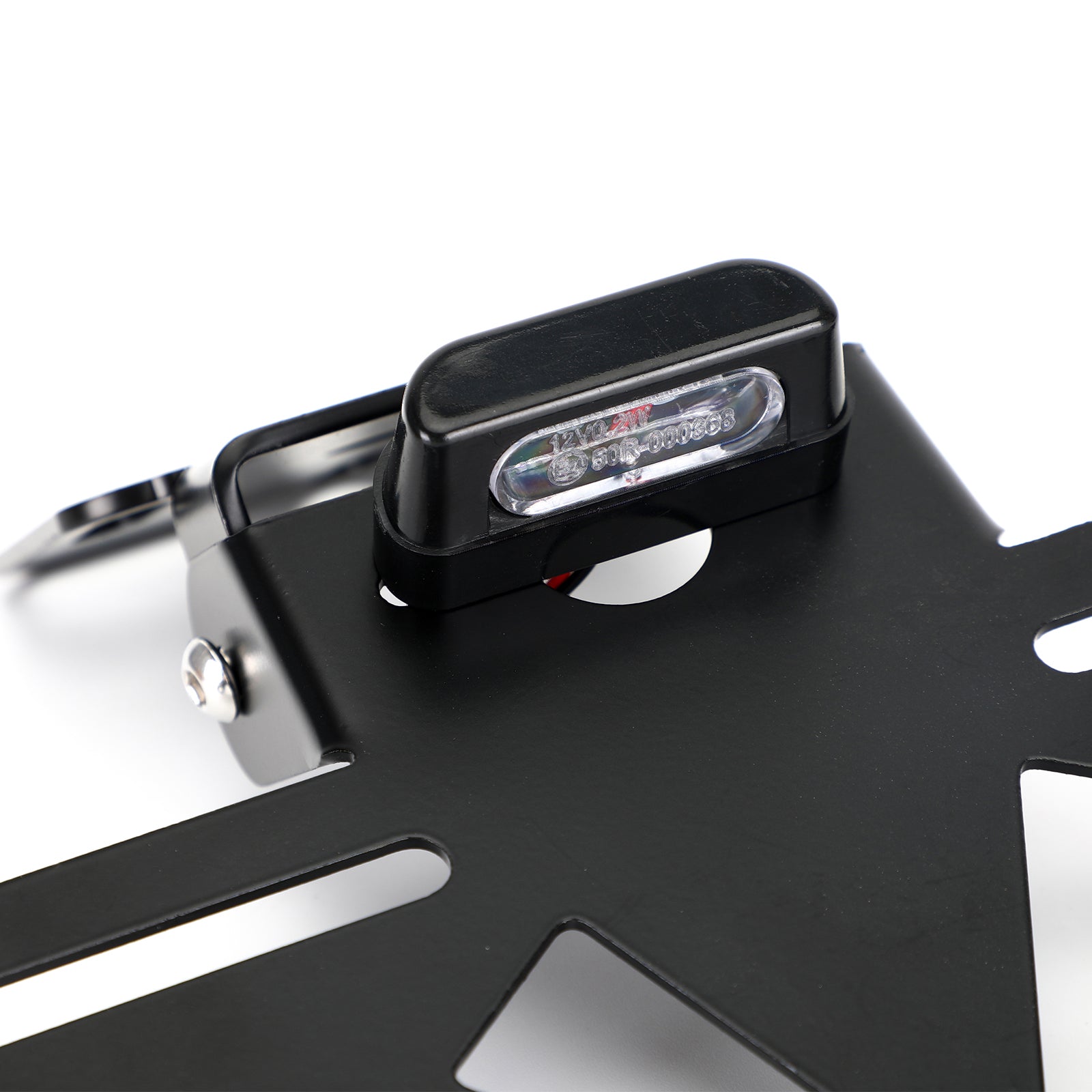 Staffa porta targa universale per moto generica ad angolo regolabile