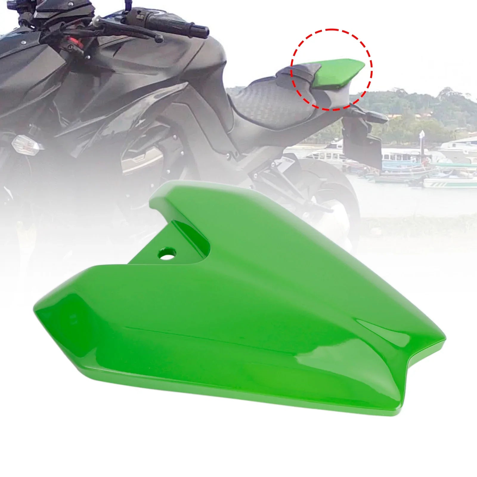 Tylne tylne siedzenie motocyklowe dla Kawasaki Z1000 2014-2022 Ogólne