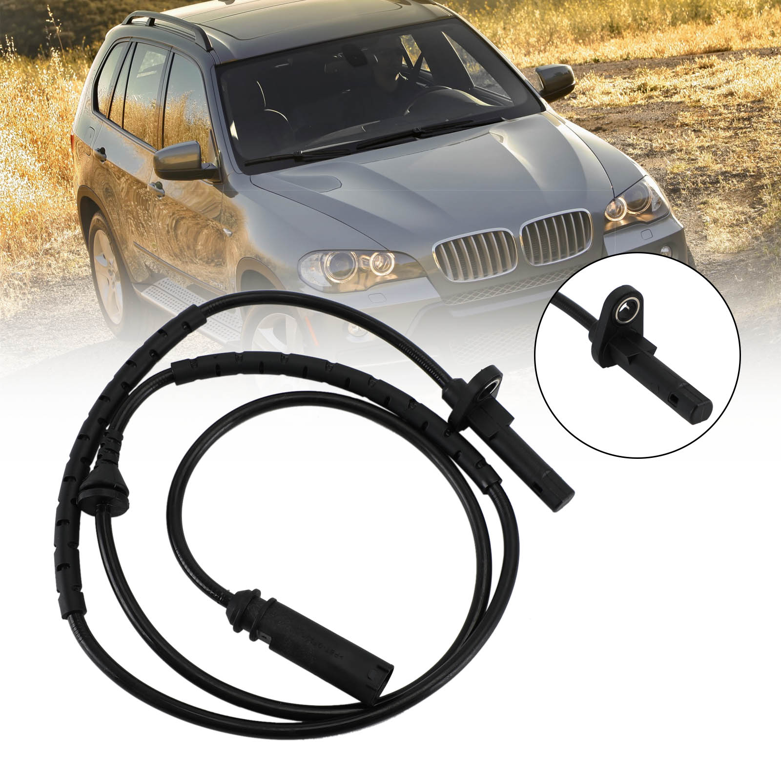 Taka L/R ABS-nopeusanturi mallille 34526771777 BMW X5 E70 F15 F85 X6 E71 E72 F16 F86 Generic