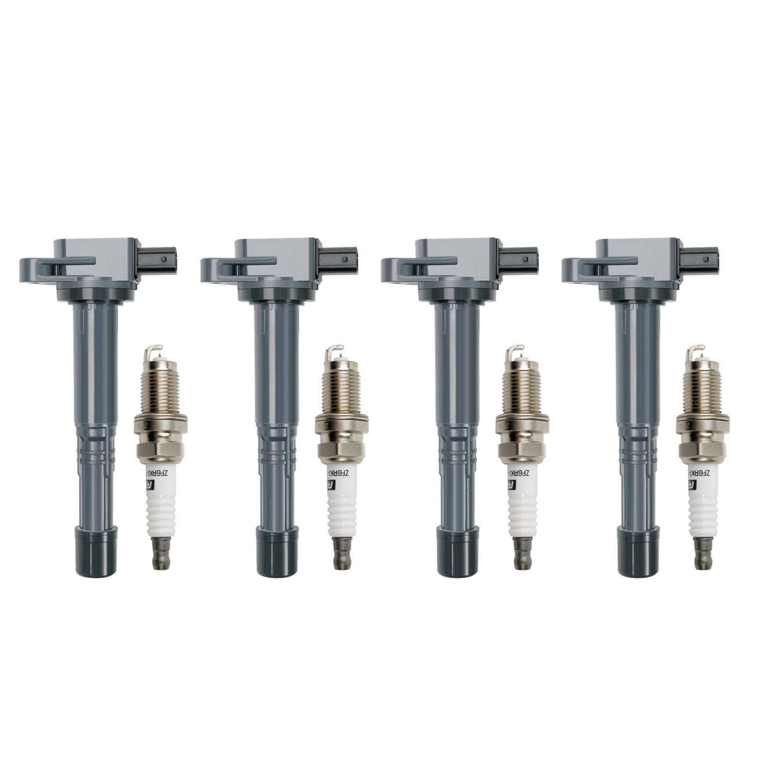 Honda S2000 2.2L l4 2004-2009 4X Cewki zapłonowe + Świece zapłonowe UF311 Fedex Express