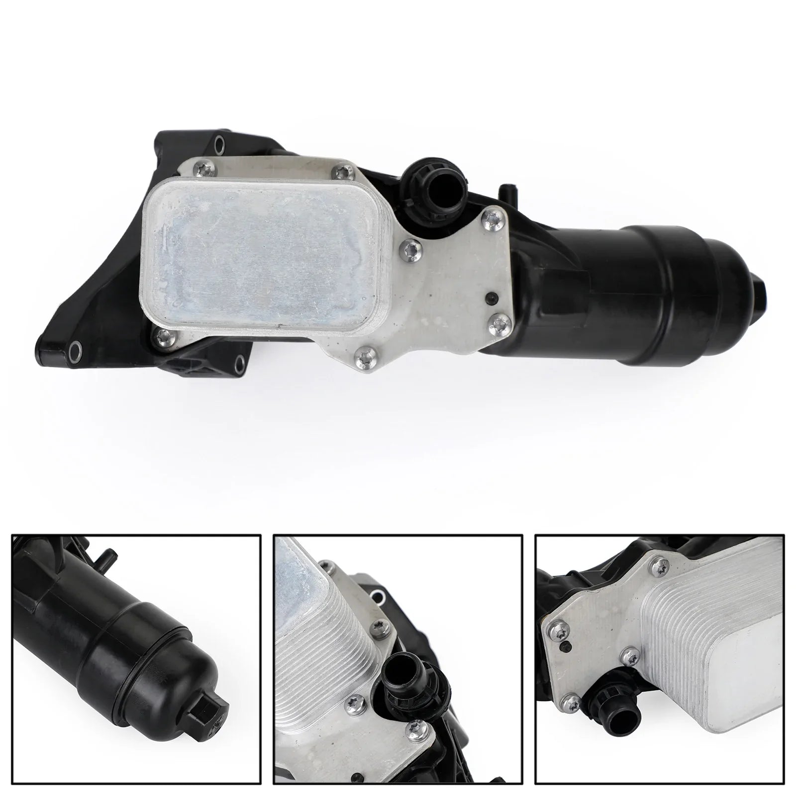 Carcasa del filtro del enfriador de aceite del motor 11428596283 para BMW F20 F22 F30 G30 G32 X4 genérico