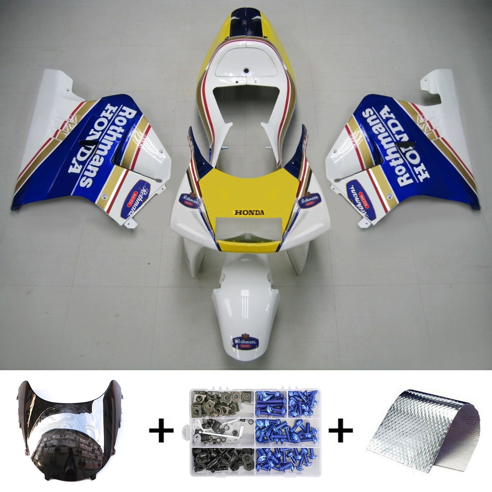 Amotopart Honda NSR250 PGM-4 1994-1996 Korirakenne ABS-muovi