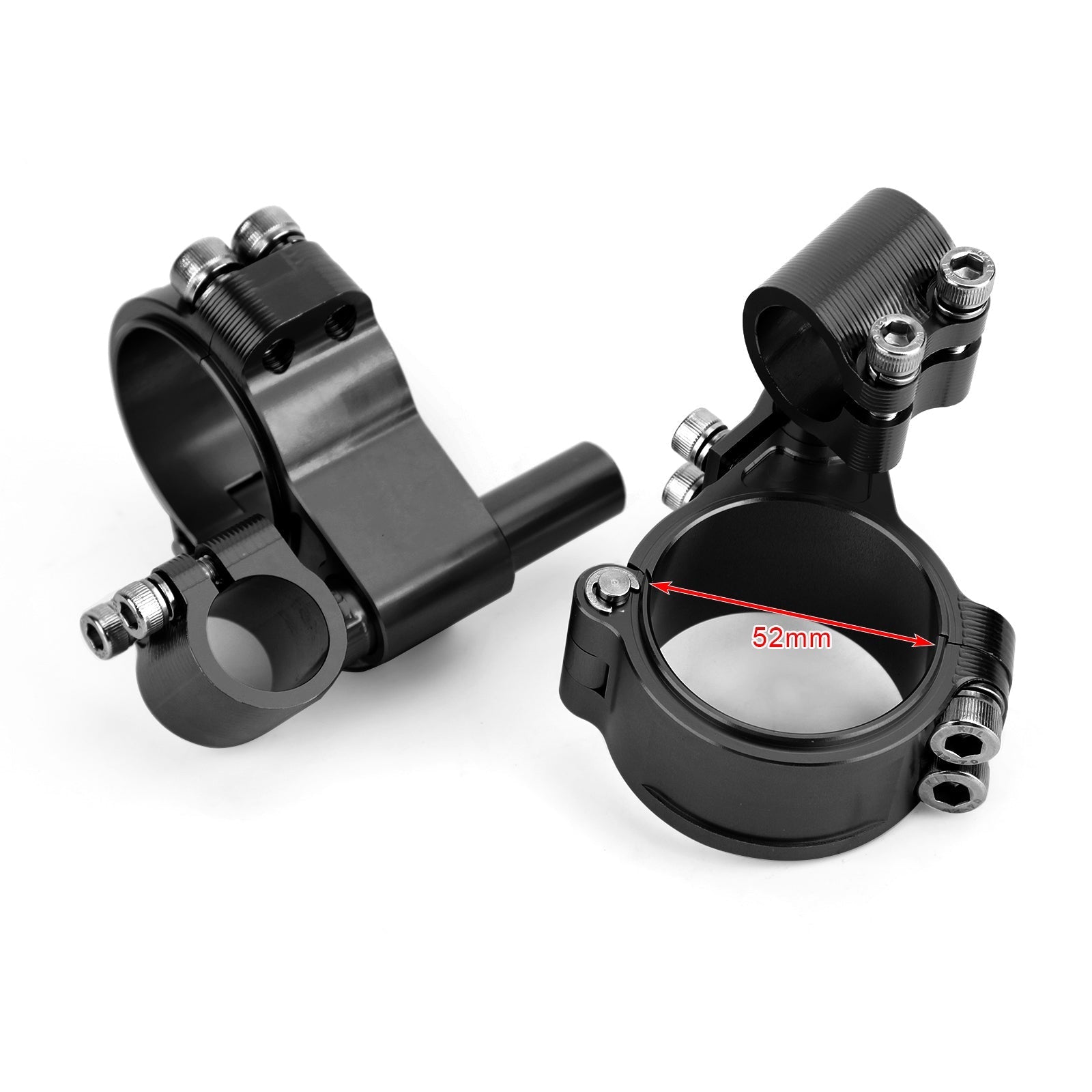 Universal Säädettävä pyörivä CNC -leiketyö haarukka putken ohjaustangon 52 mm Generic