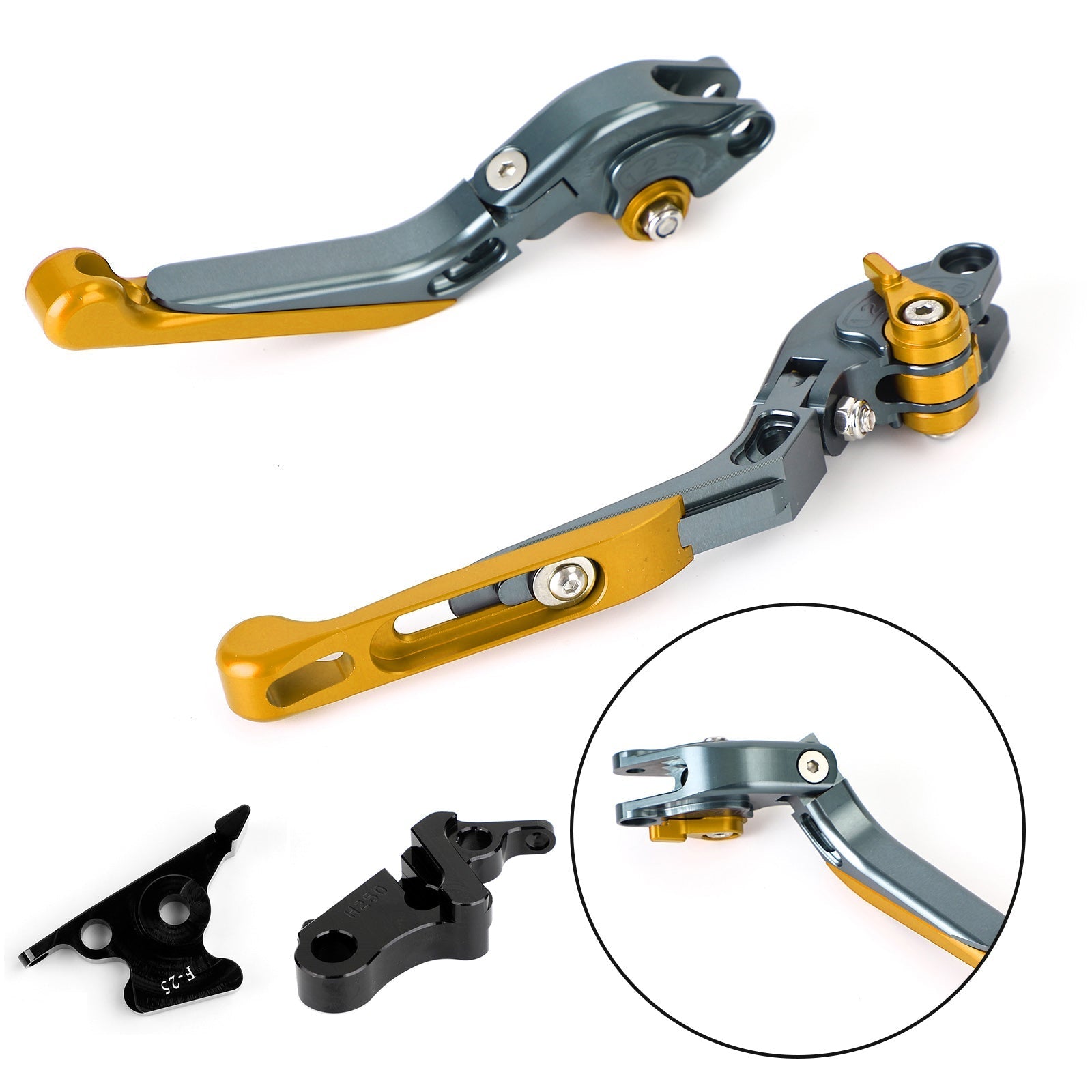 Leva estendibile freno e frizione regolabile per Honda CBR500R CB500F/x 19-21 generico