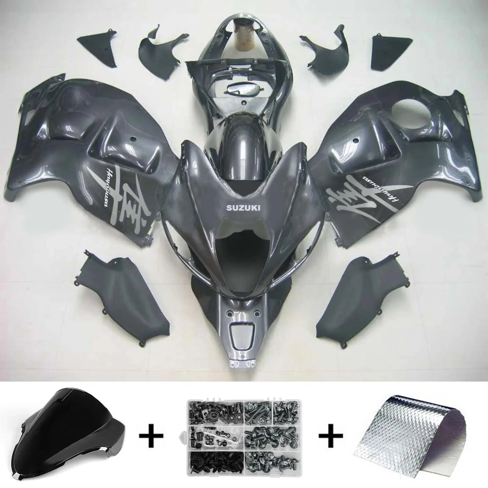 Amotopart Suzuki Hayabusa GSXR1300 1999-2007 ABS kunststof carrosseriekuipset
