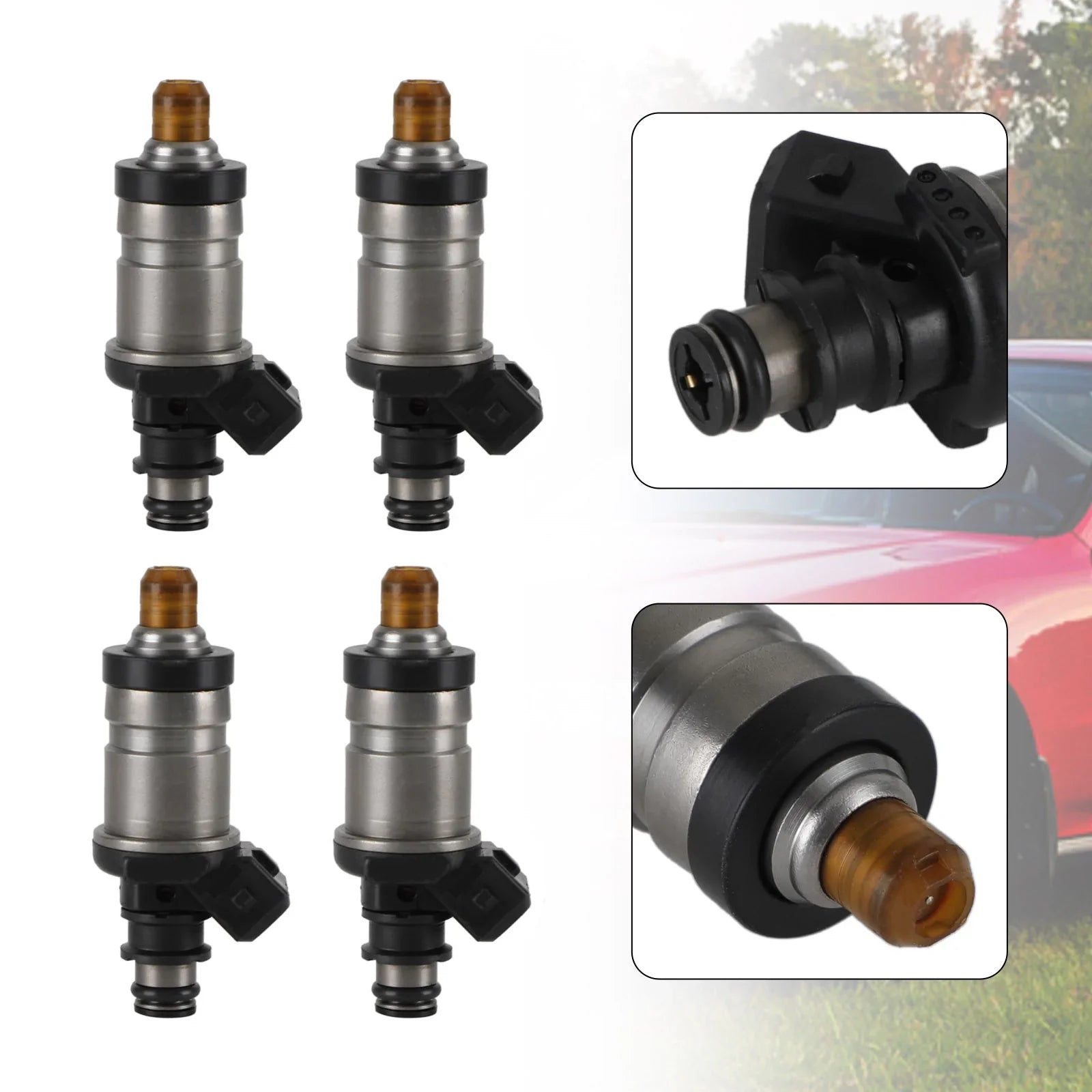 1993-1996 Honda Prelude 2.2L VTEC Inyectores de combustible 4PCS 06164-P0F-000