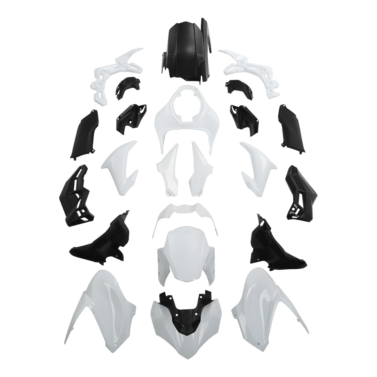 Amotopart Kawasaki Z900 2017-2019 plesen z vbrizgavanjem nebarvanih sejmov