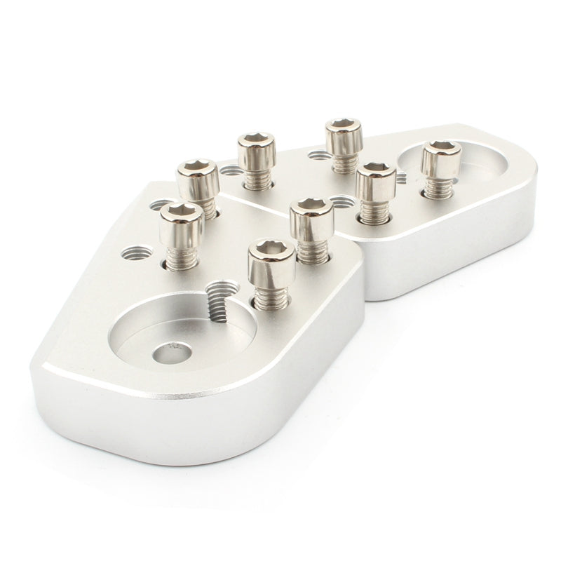 Rialzi manubrio in alluminio da 1" per BMW R 850 1100 1150 R RT / R 1200 RT 93 - 13 Generico