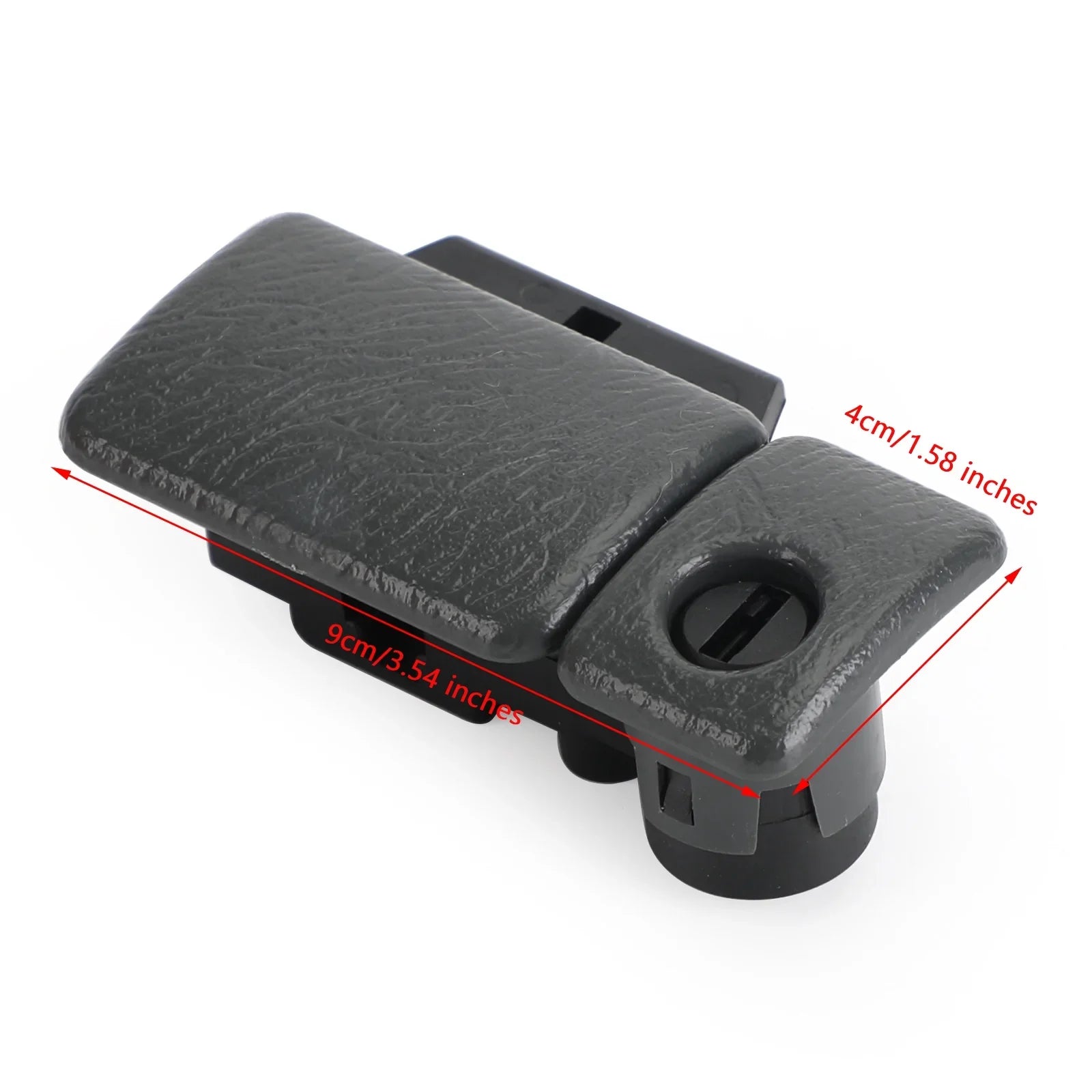 Manija de cerradura gris para guantera de coche, 7343076811P4Z, para Suzuki Jimny Vitara Grand Generic