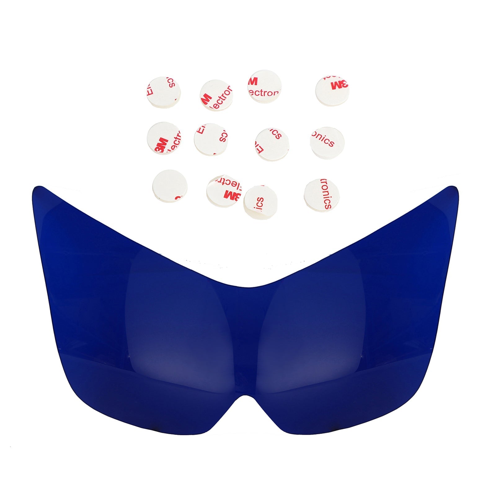 Ochronna pokrywka przednich soczewek reflektorów dla Kawasaki Ninja Z1000 03-06 Blue Generic