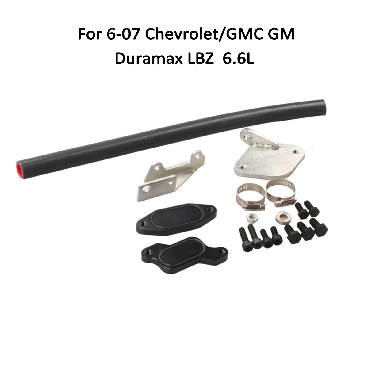 2006-2007 Chevrolet GMC GM Diesel 6.6L Duramax EGR Valve Cooler Kit de suppression
