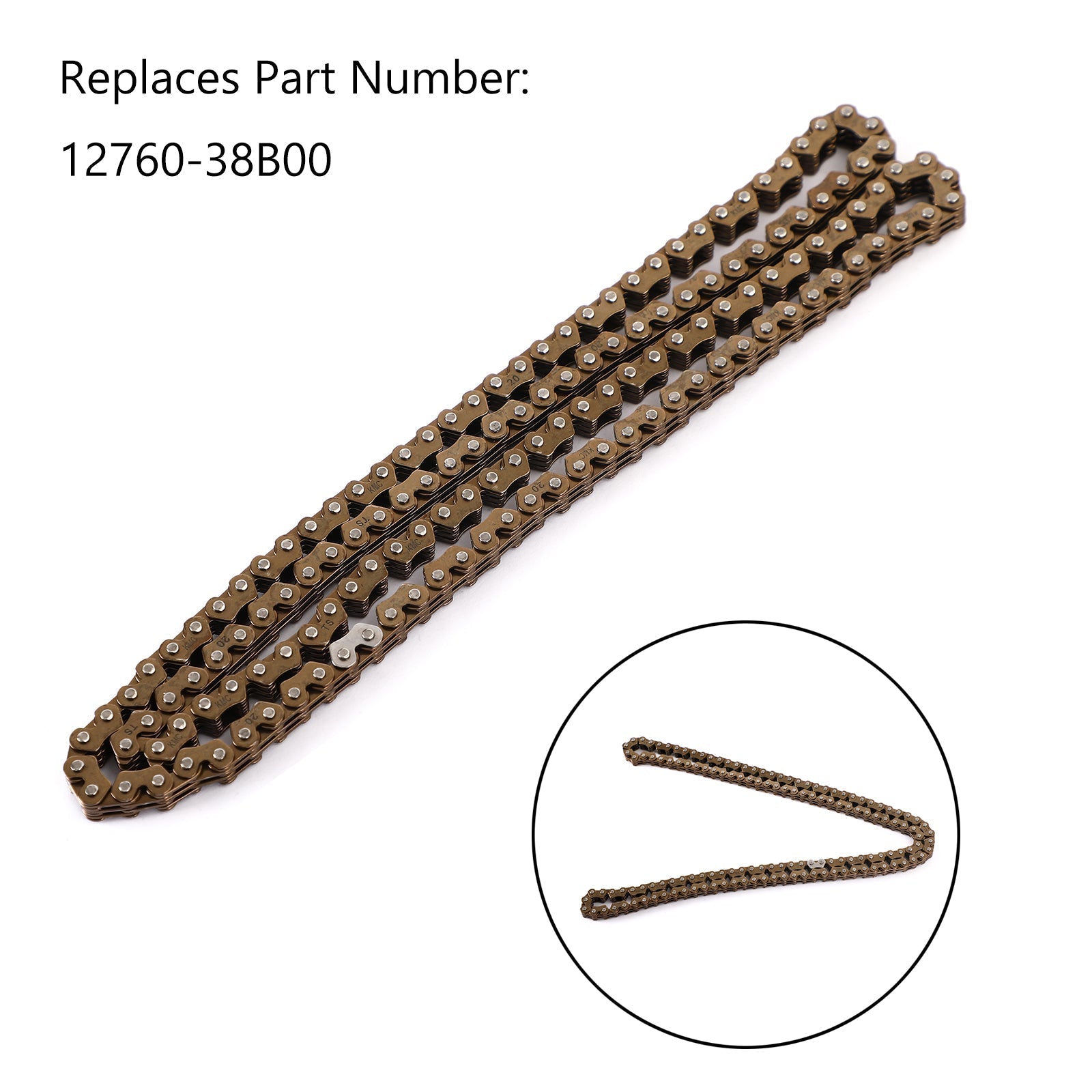 Łańcuch rozrządu dla Suzuki Vl1500Lc Vl1500 C1500 C90 Vl1500T Vs1400 12760-38B00 ogólny