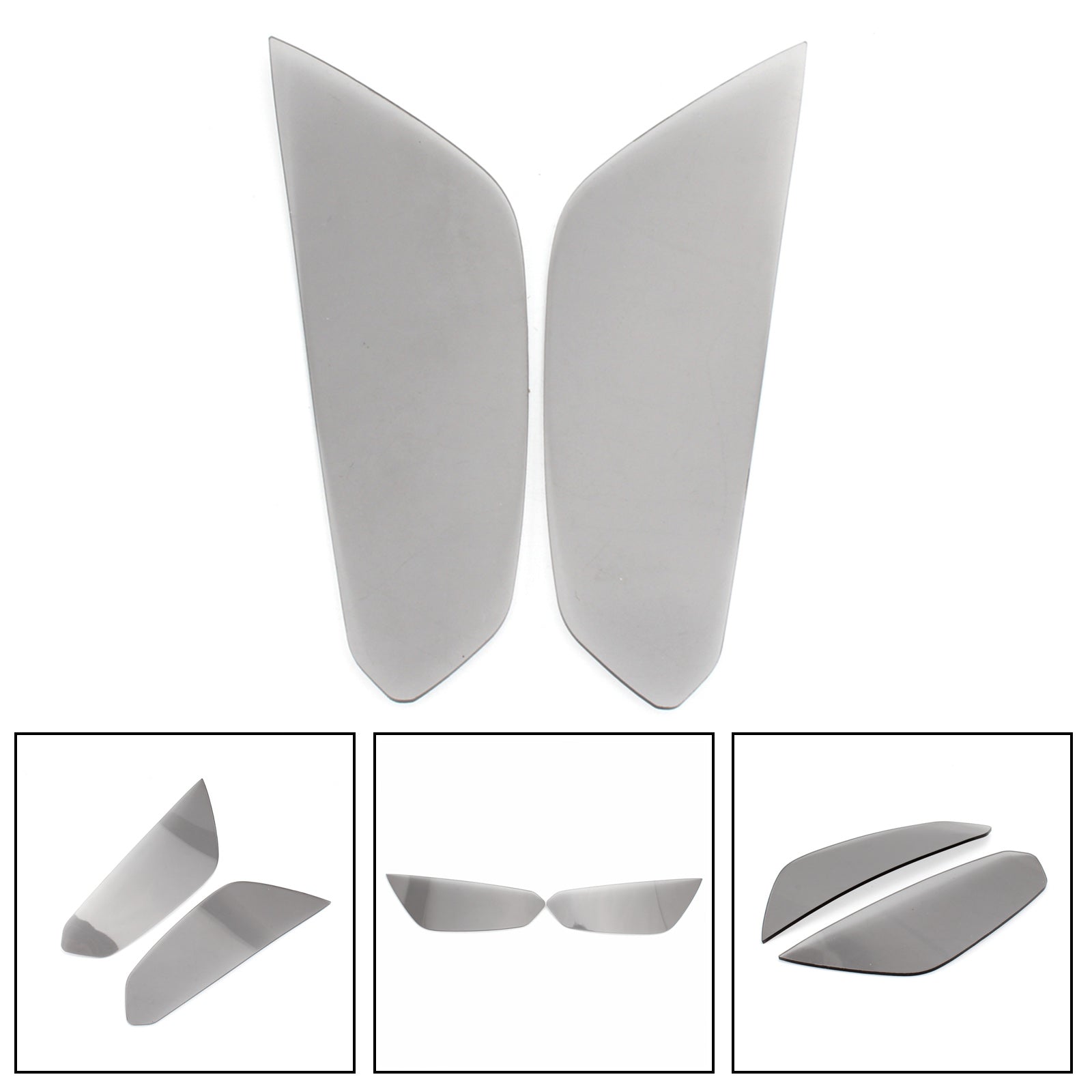 Beschermer van lens voor vuurtoren geschikt voor Kawasaki Z1000R 14-21 Generieke rook