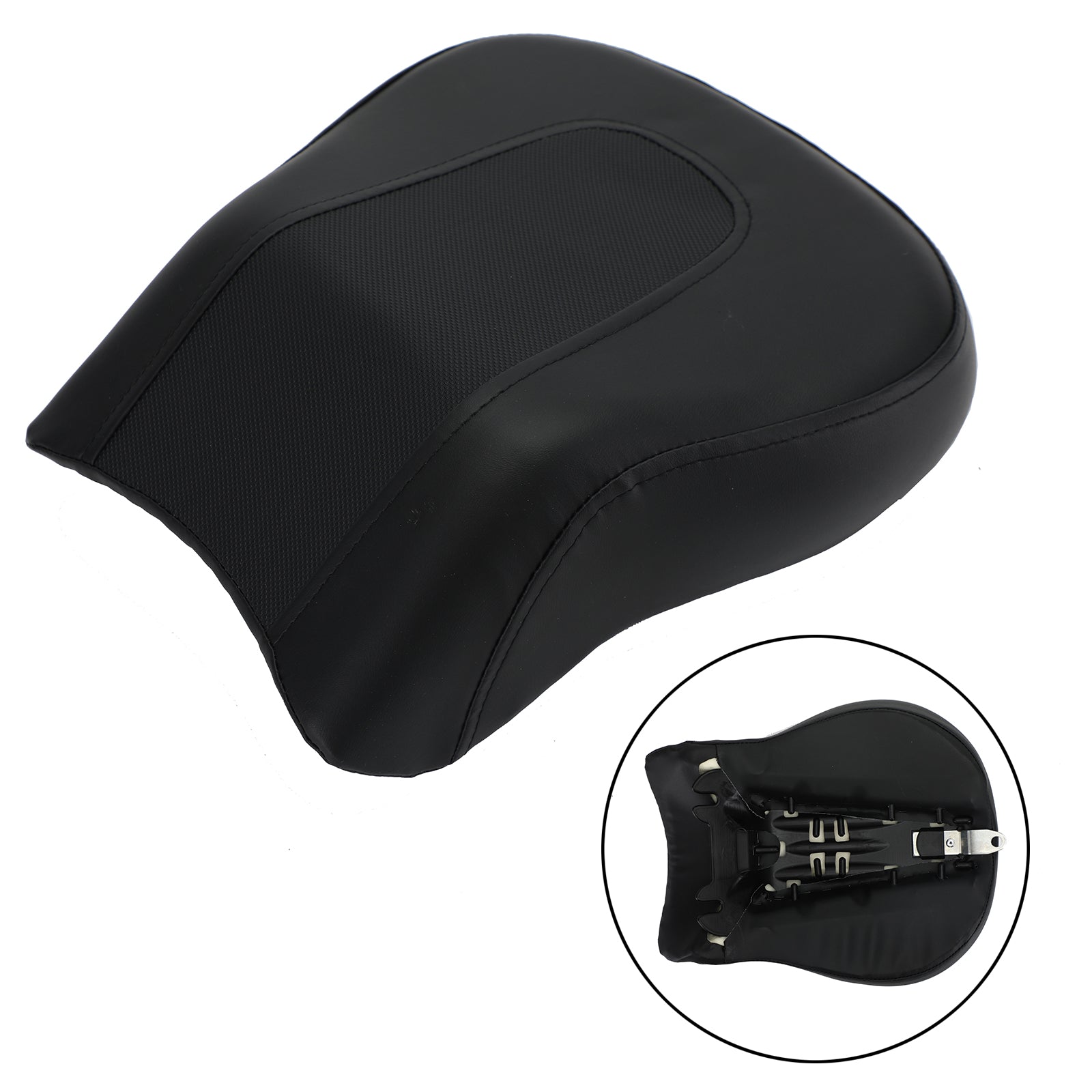 Coussin arrière de siège passager adapté pour Harley Flstf Fat Boy 08-14 09 10 11 12 générique