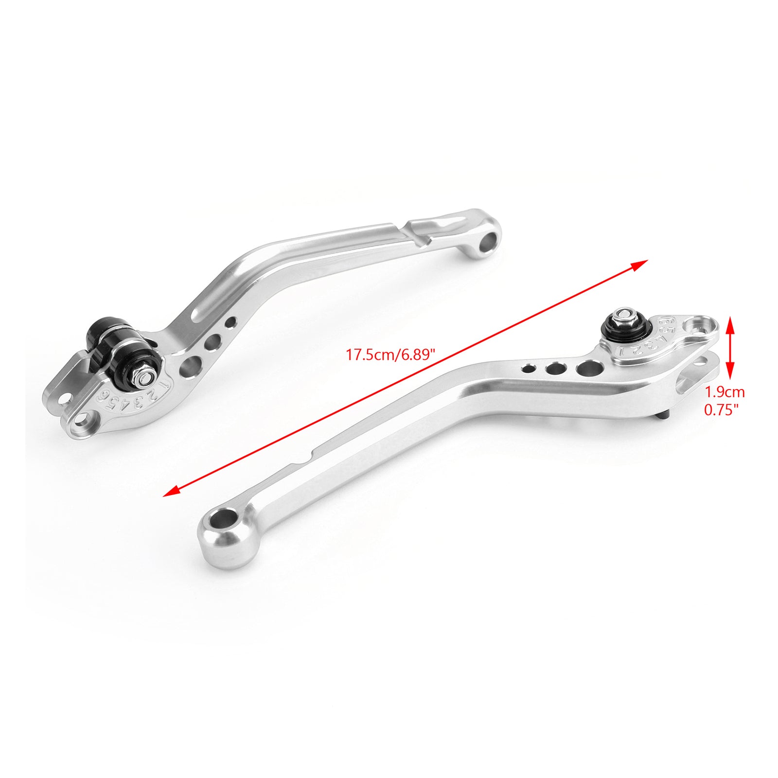 Zavorna ročica dolge sklopke za KTM 390 2019 Silver Generic