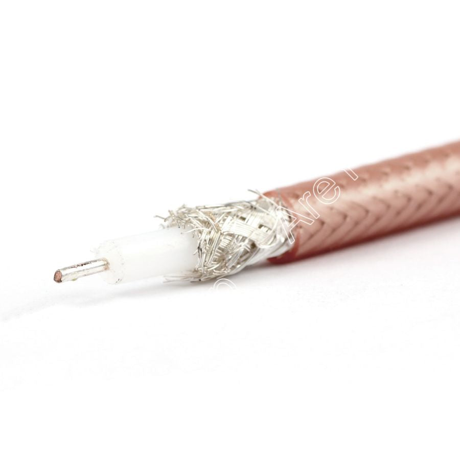 Złącze kablowe koncentryczne RG142 RF 50OHM M17/60 RG-142 KONSPUSOWANIE PIGTAIL