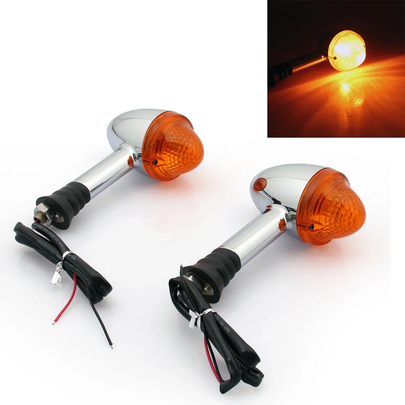 Señales de giro de bombilla para motocicleta Bonneville SE T100 2001-2013