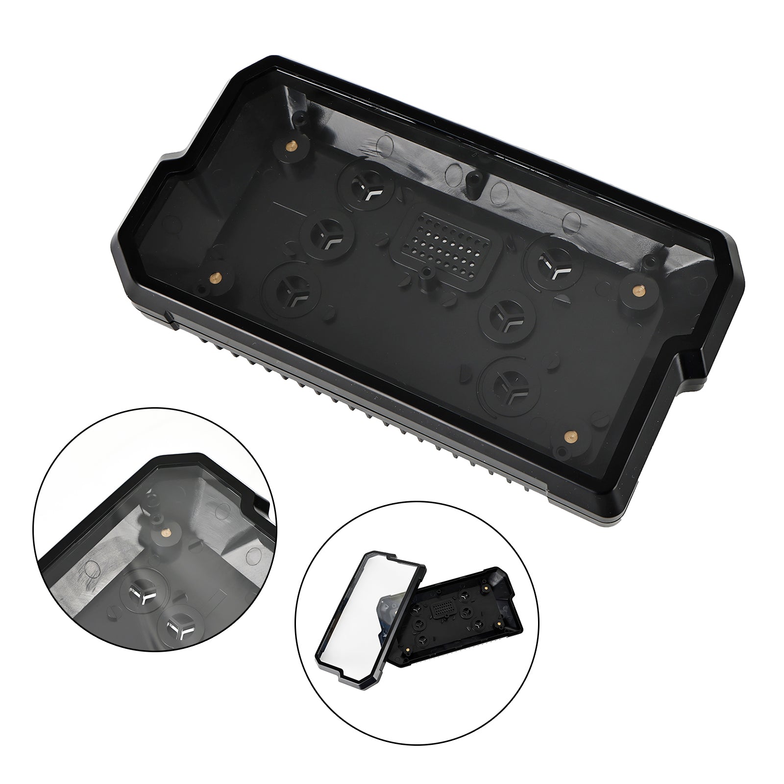 Cubierta del tacómetro de la carcasa del velocímetro Serie 390 2017-2021, color negro