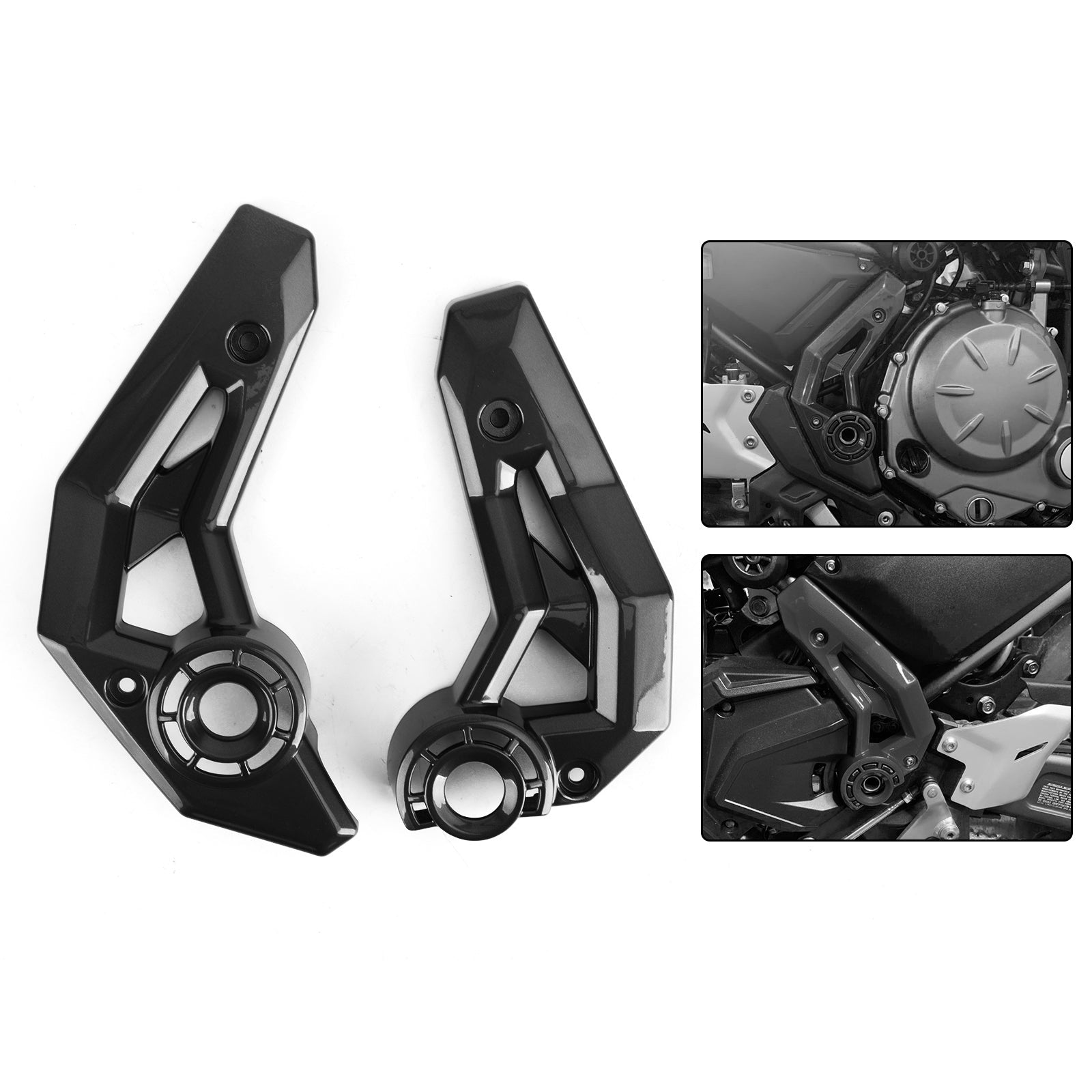 Carénage de protection latérale de cadre de moto pour Kawasaki Z650 Ninja 650 2017-2020 générique