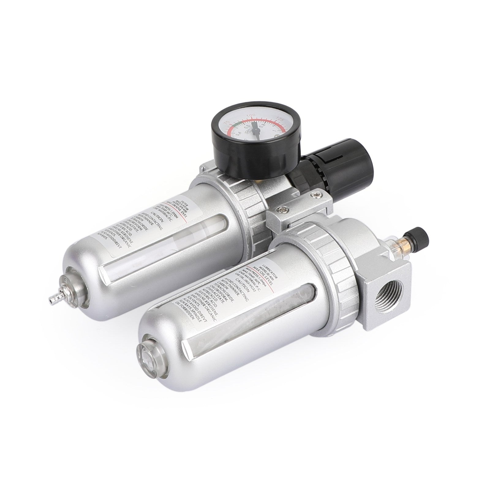 Strumenti per trappole separatore acqua olio filtro compressore aria 1/2" con manometro regolatore