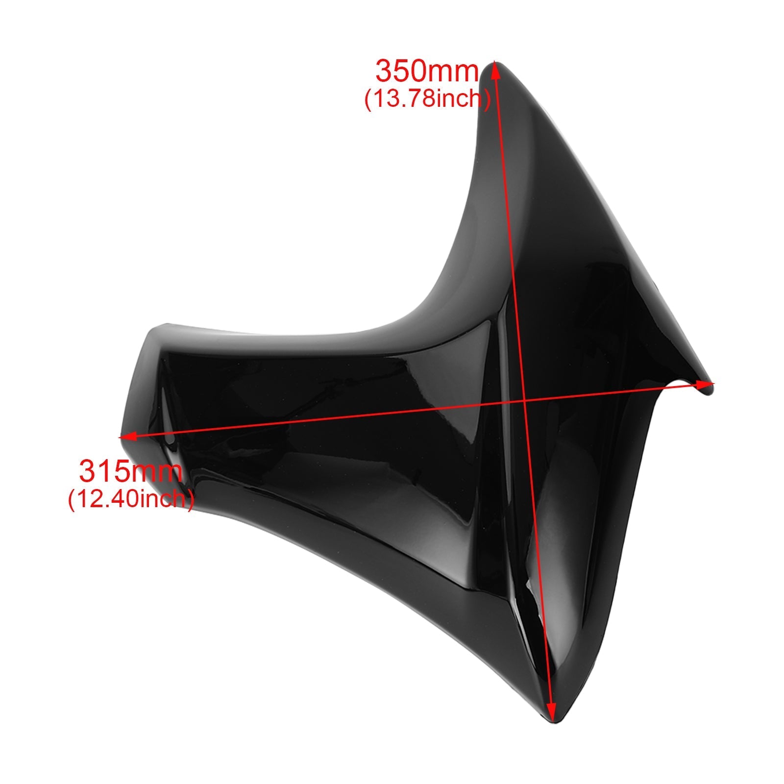Paneles de cubierta del soporte de caché lateral del radiador para Kawasaki ER6N 2012-2016 Generic