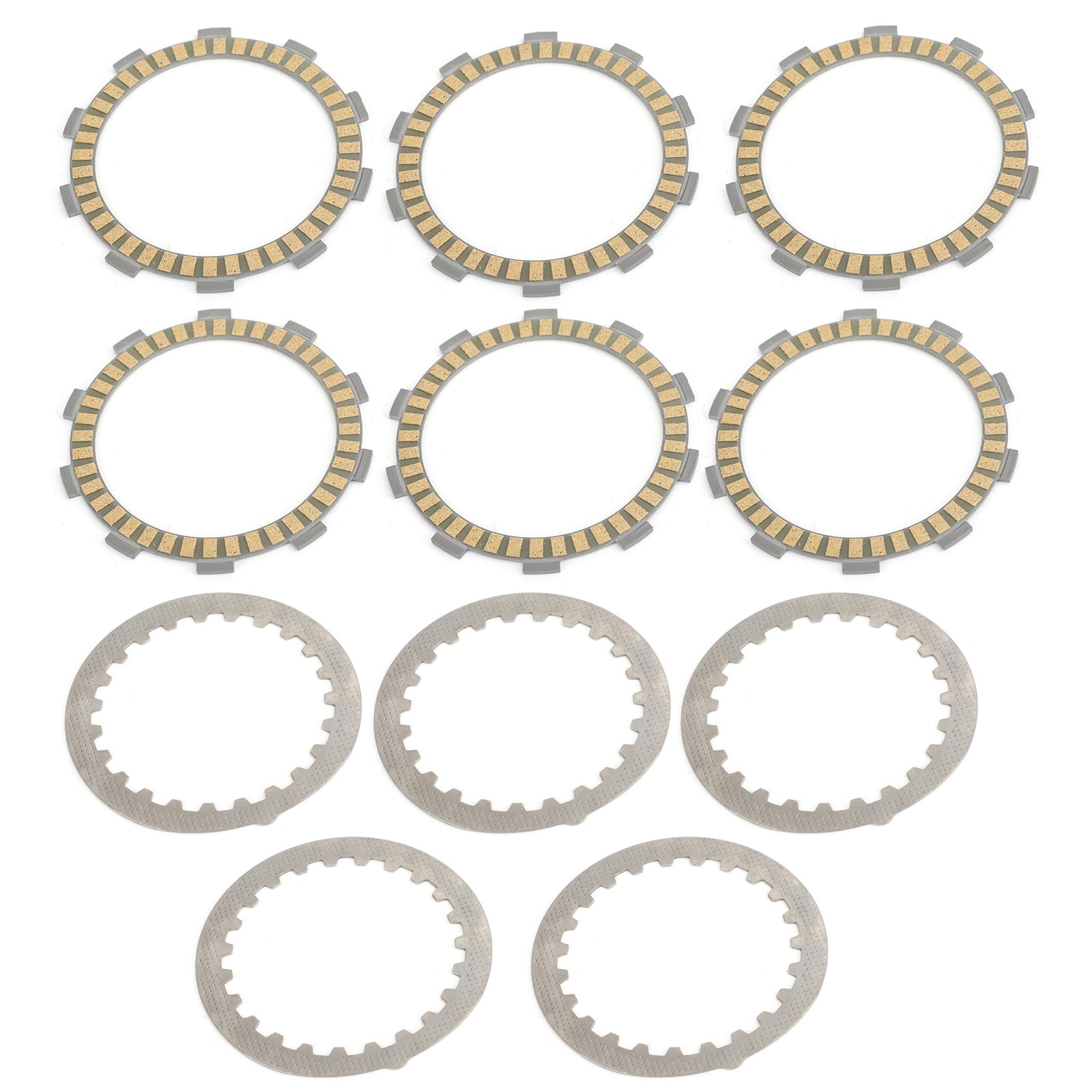 Stalen koppelingsset en wrijvingsschijven voor Yamaha TZR125 TZR 125 1987-1992 Generiek