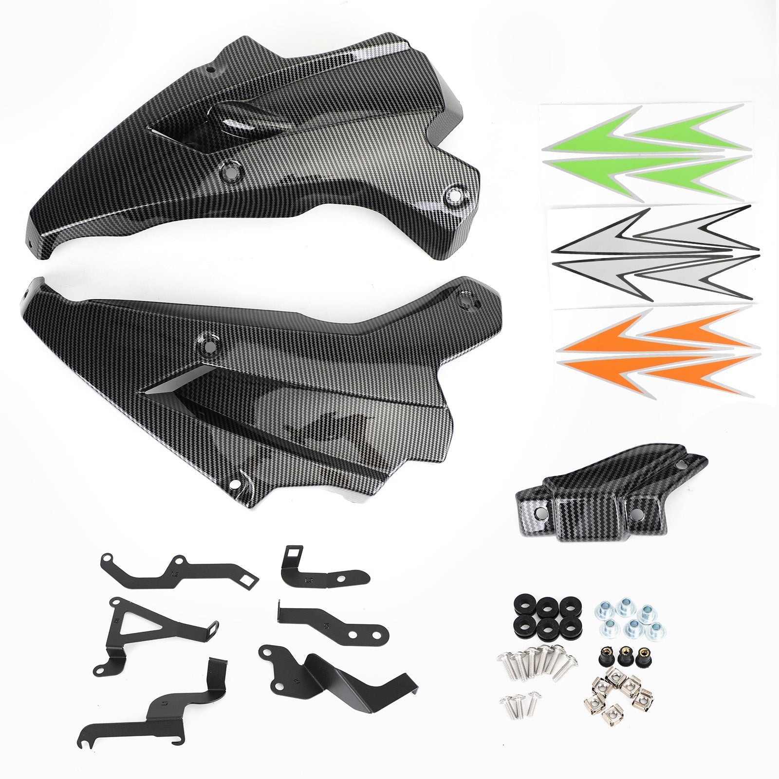 Carénage de protection latéral de cadre gauche et droit de moto adapté pour Kawasaki Z900 2020 générique