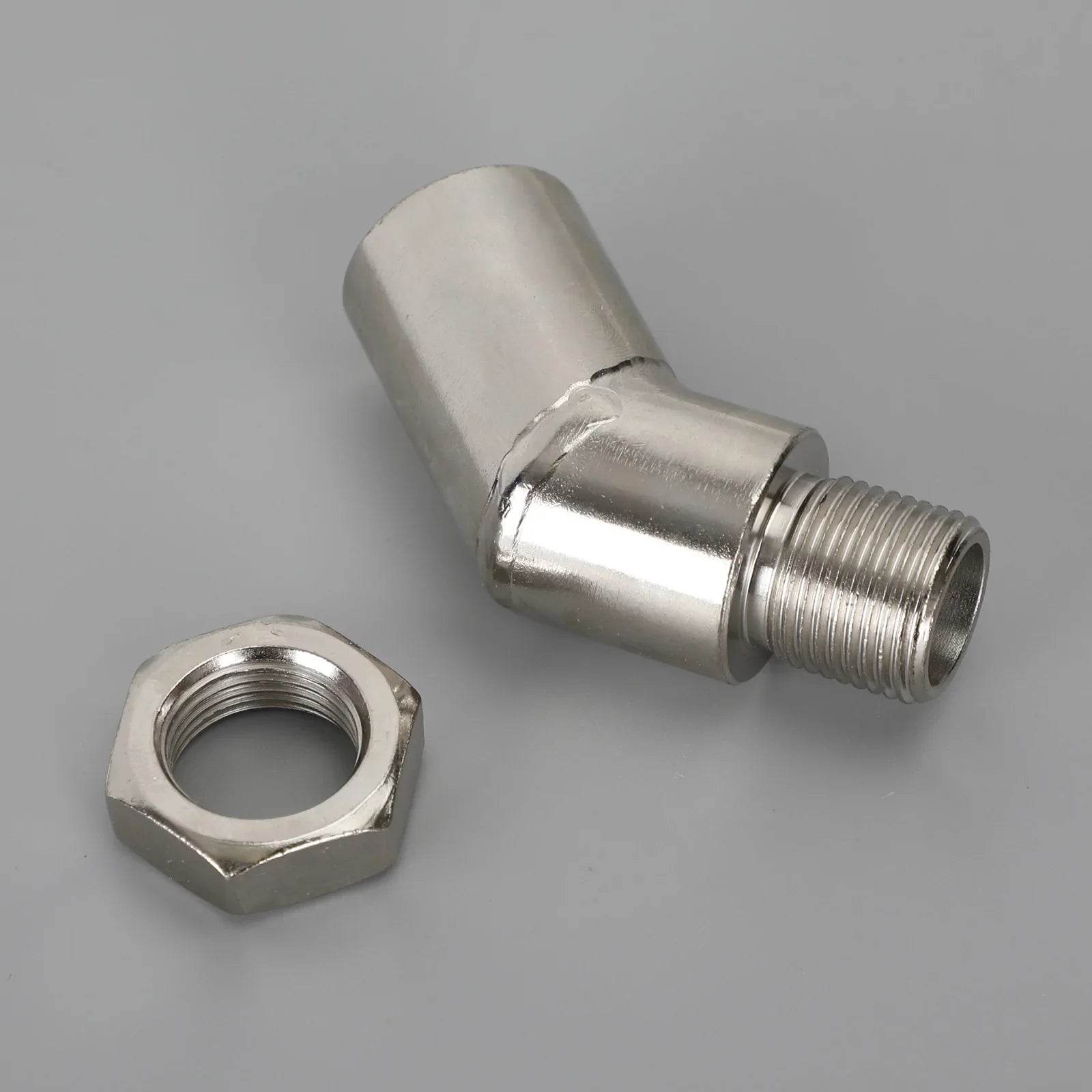 Convertitore catalitico Distanziatore adattatore estensione sensore ossigeno CEL da 135 gradi M18 X 1,5 generico