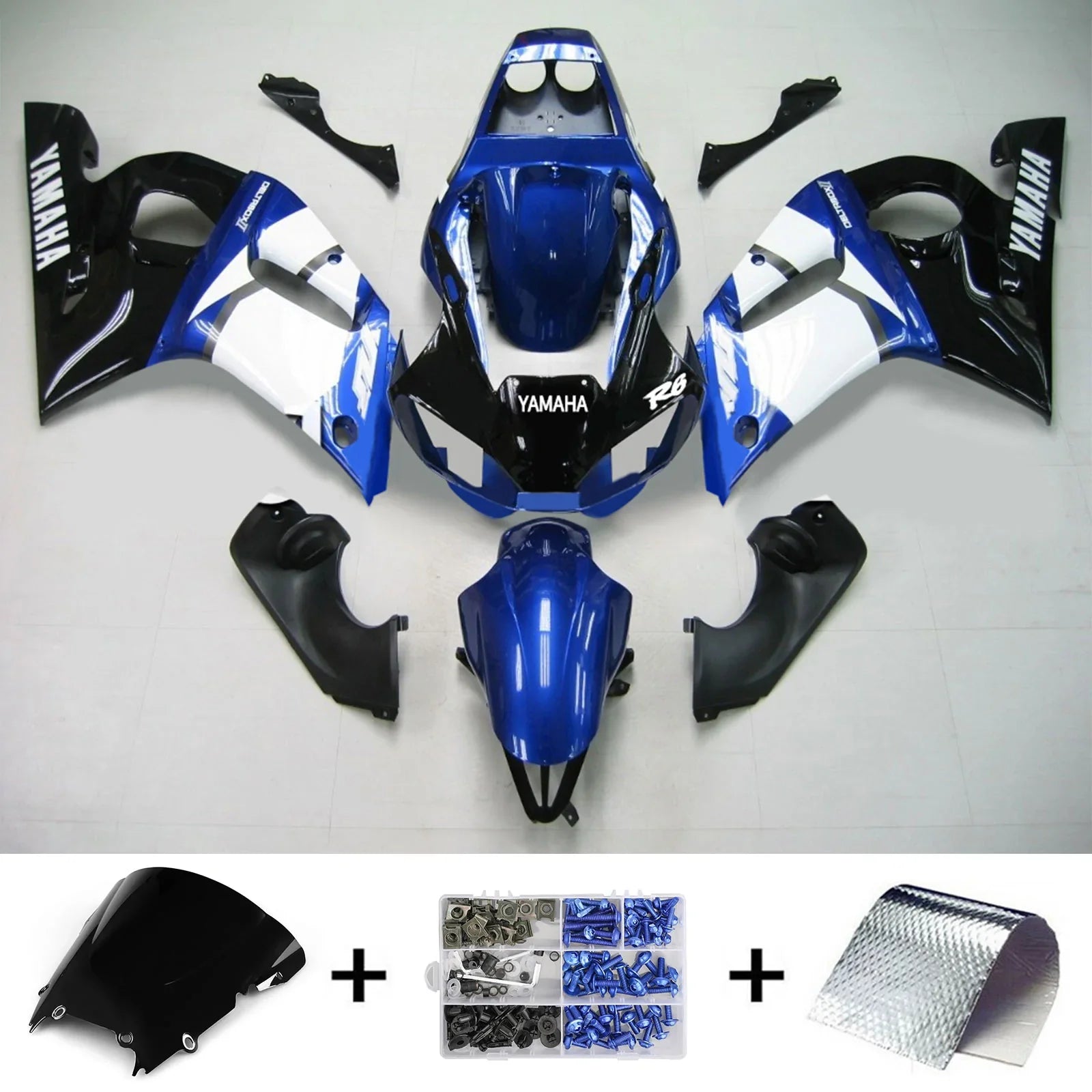 Amotopart suojasarja Yamaha YZF 600 R6 1998-2002 Generic