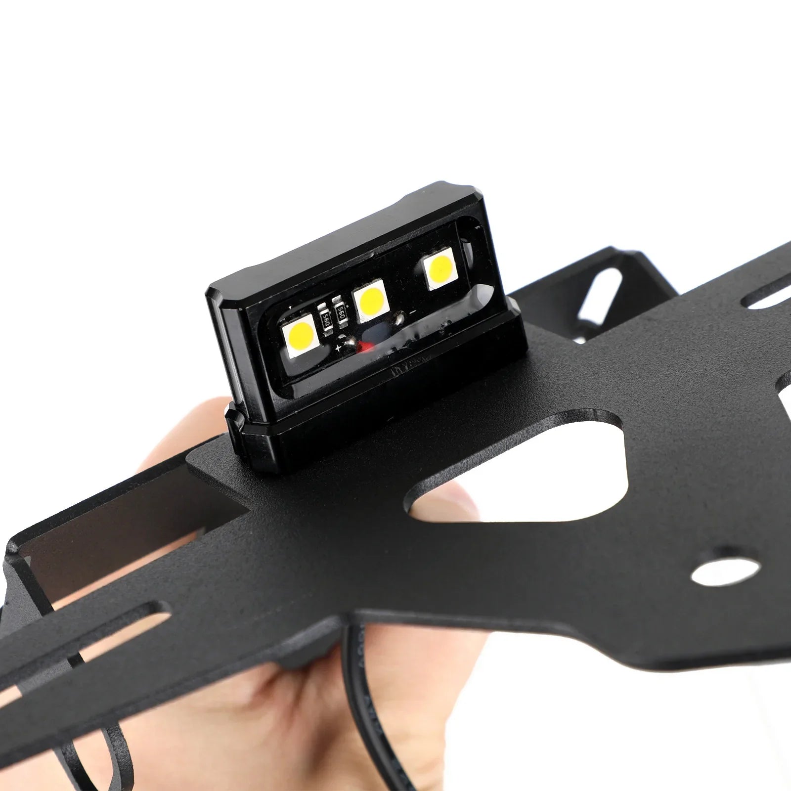 Uchwyt na tablicę rejestracyjną motocykla wspornik ramy pasuje do HONDA CBR500R 2019-2021 Generic