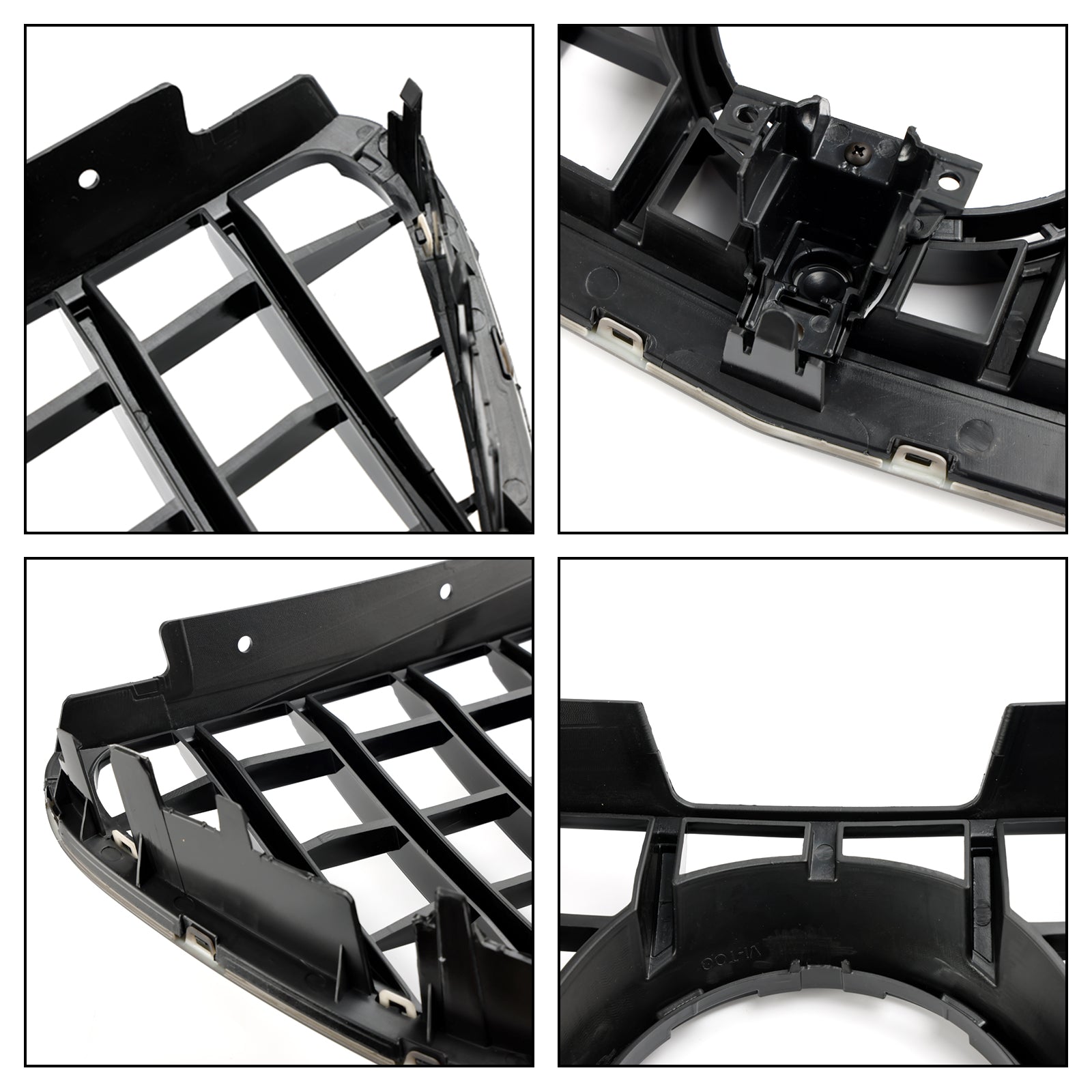 Griglia paraurti anteriore nera lucida Mercedes Vito W447 Stile GT 2015-2019