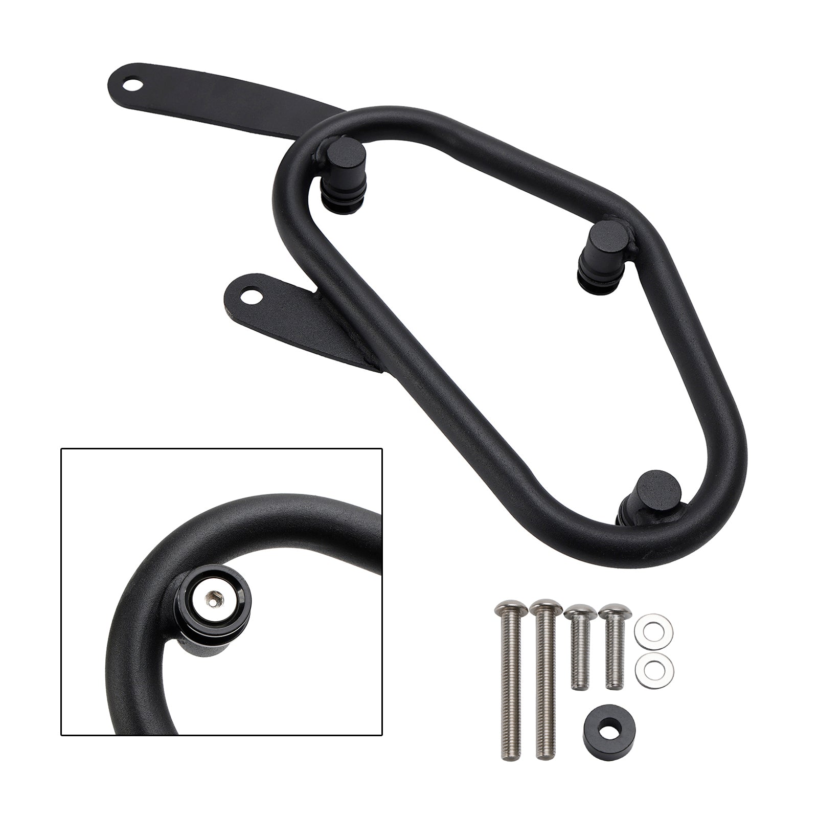 Honda Cl300 Cl500 2023-2024 porte-bagages support de montage de sac de selle latéral gauche