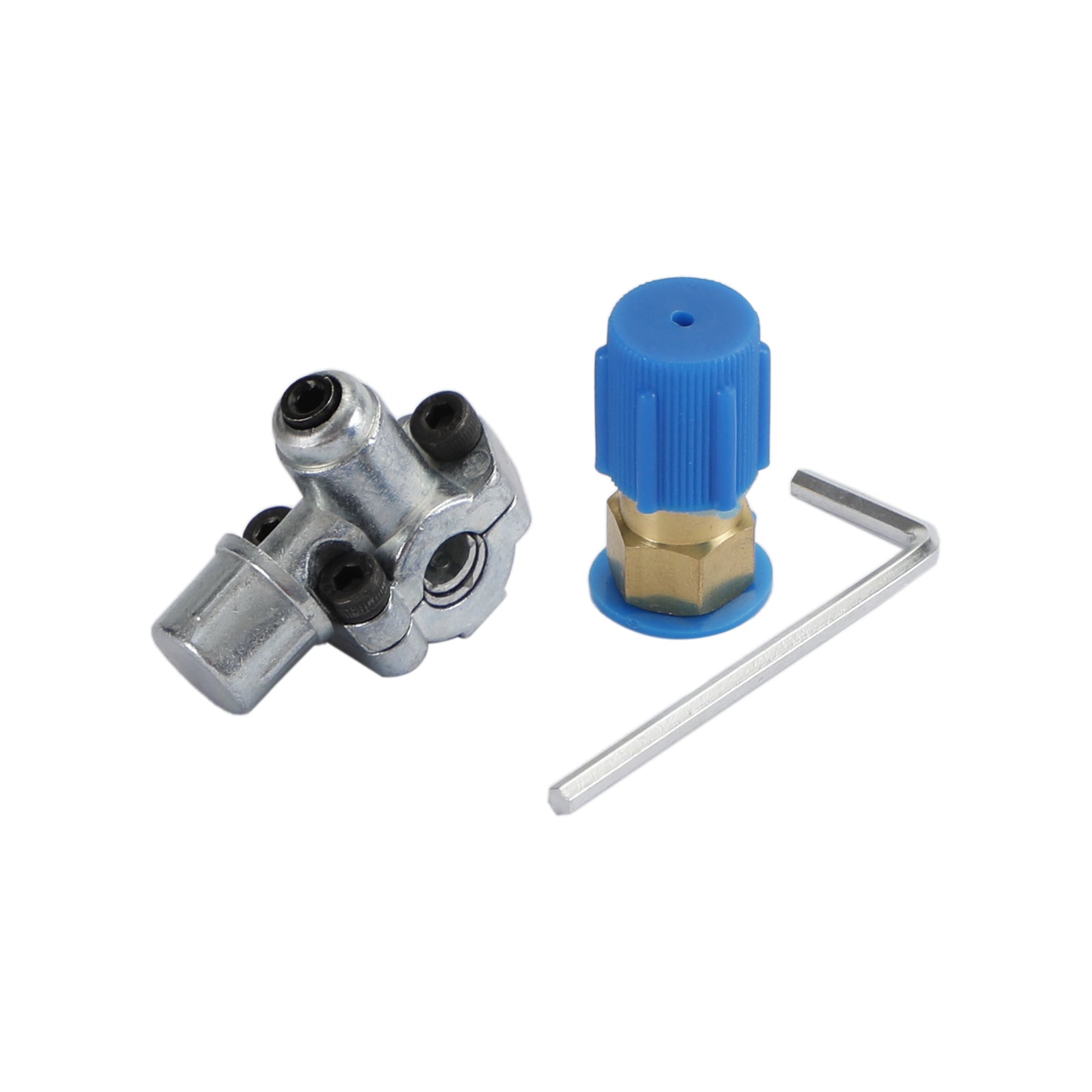 Pour réfrigérant R12 R22 R134A A/C Retrofit Valve & BPV31 Bullet Piercing Tap Kits
