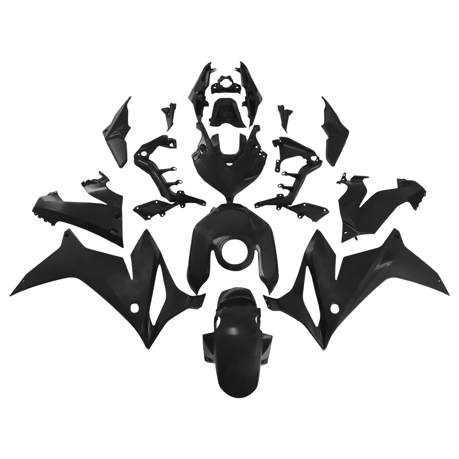 AMotopart Honda CBR650R 2021-2022 ABS-vaippa maalaamaton ruiskuvalu