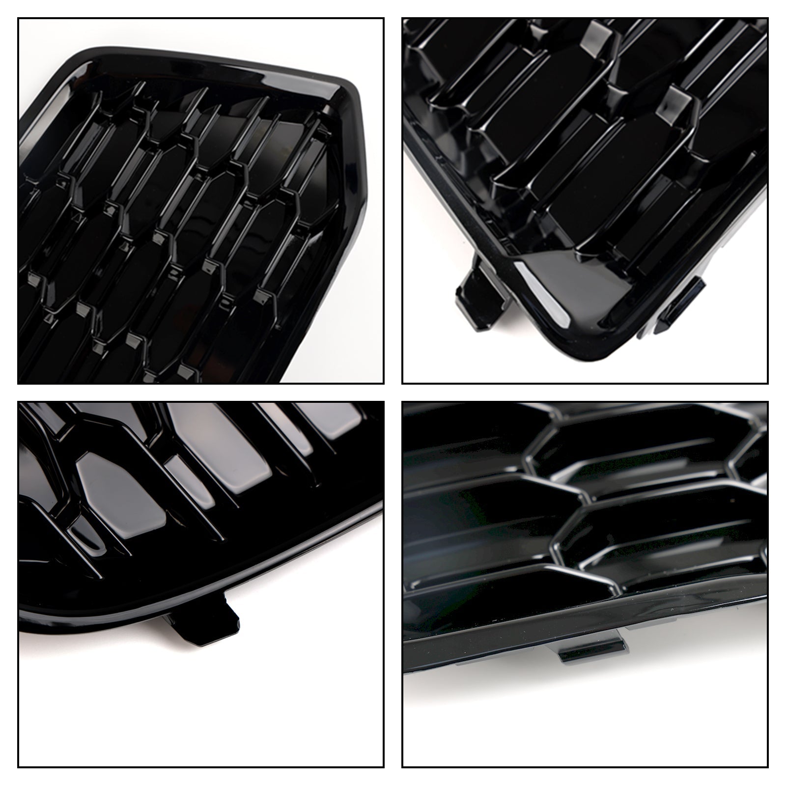 Audi Q5 2018-2022 Inserto per cornice griglia griglia copertura paraurti anteriore 2 pezzi