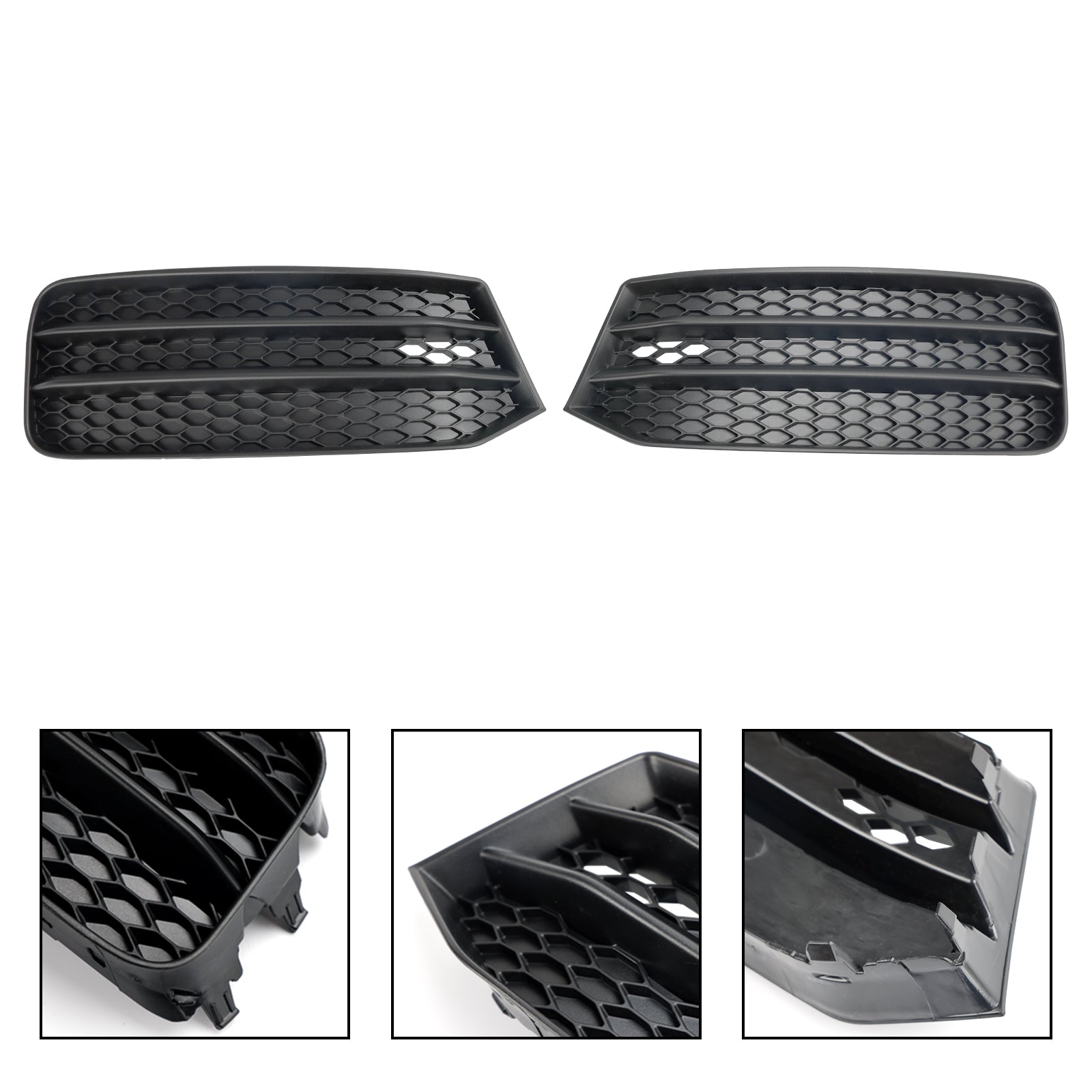 Audi A1 8X 2015-2018 2 stuks voorbumper mistlampafdekking grille