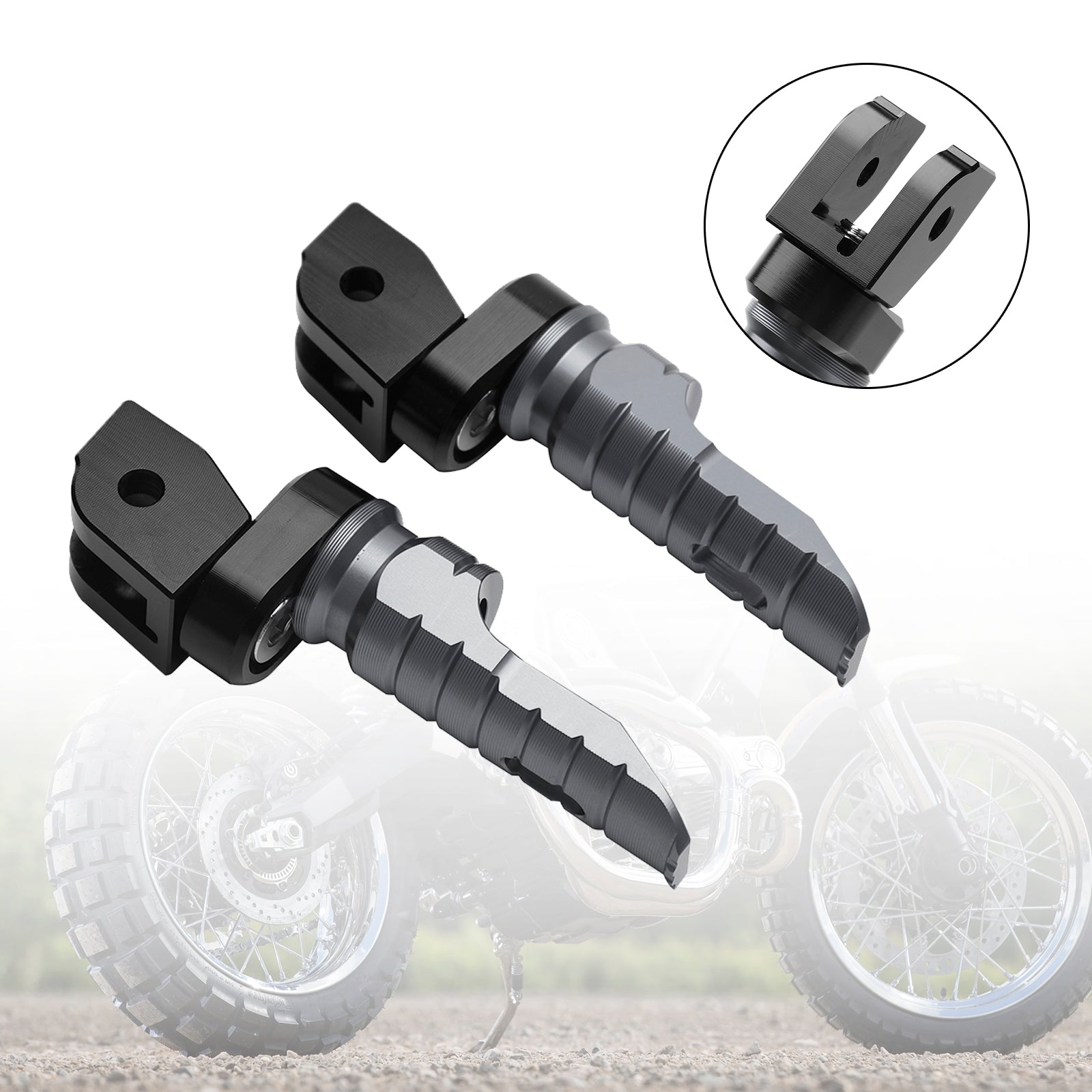 Estriberas delanteras Estriberas para DUCATI MONSTER 821 937 950 1100/S/EVO 1200/S/R