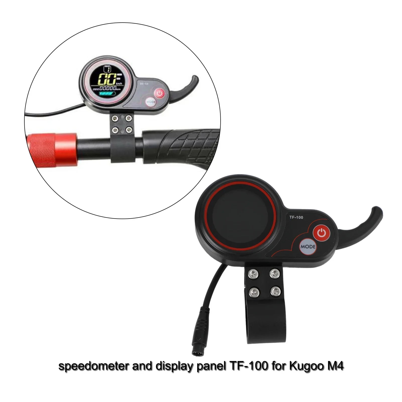 Scooter électrique TF-100 48V 20A affichage compteur de vitesse adapté pour Kugoo m4/M4 Pro