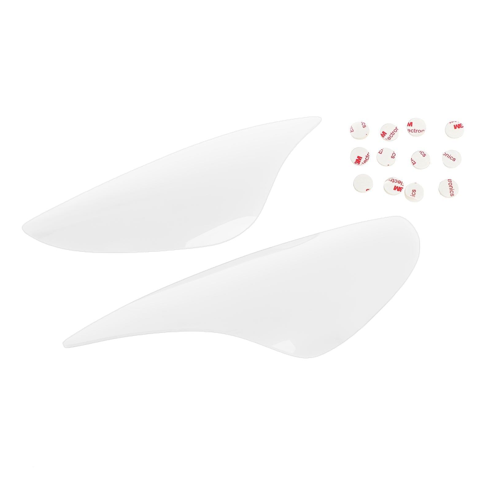 Beveiligingsafdekking voor koplamp voor Kawasaki ZX-6r ZX 636 Black Generic